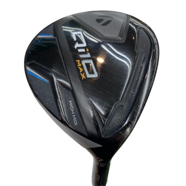 【中古】 テーラーメイド Qi10 MAX 7W フェアウェイウッド FW Diamana BLUE TM50(Qi10 FW) (フレックスSR) メンズ 男性用 右利き 右用 Cランク ゴルフクラブ