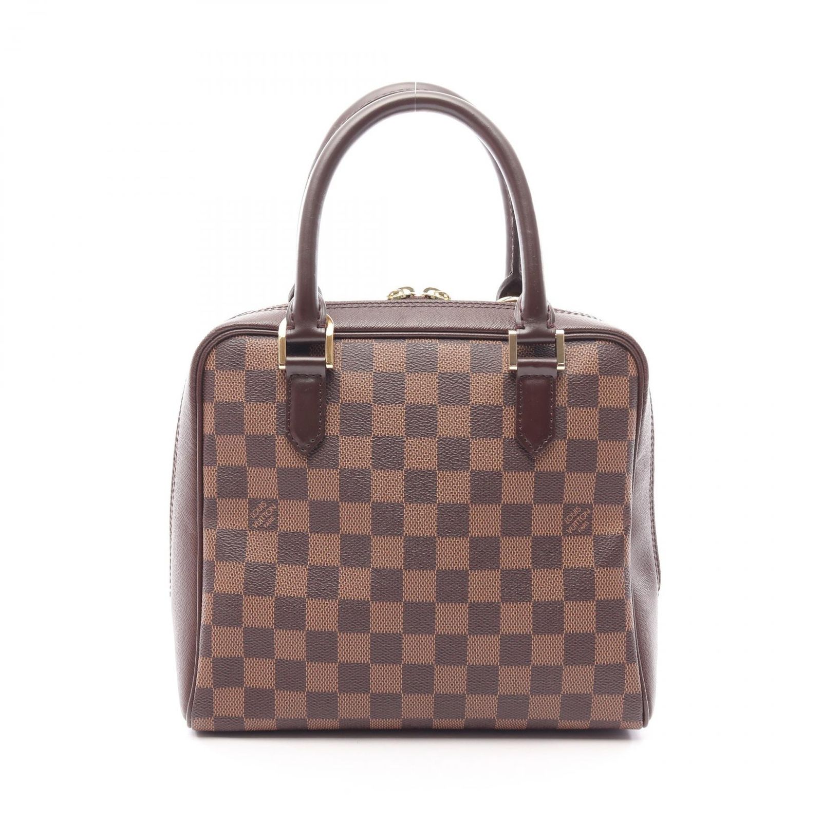 ルイ・ヴィトン LOUIS VUITTON ハンドバッグ ブレラ ダミエエベヌ N51150 PVCコーティングキャンバス レザー ブレラ レディース Used A