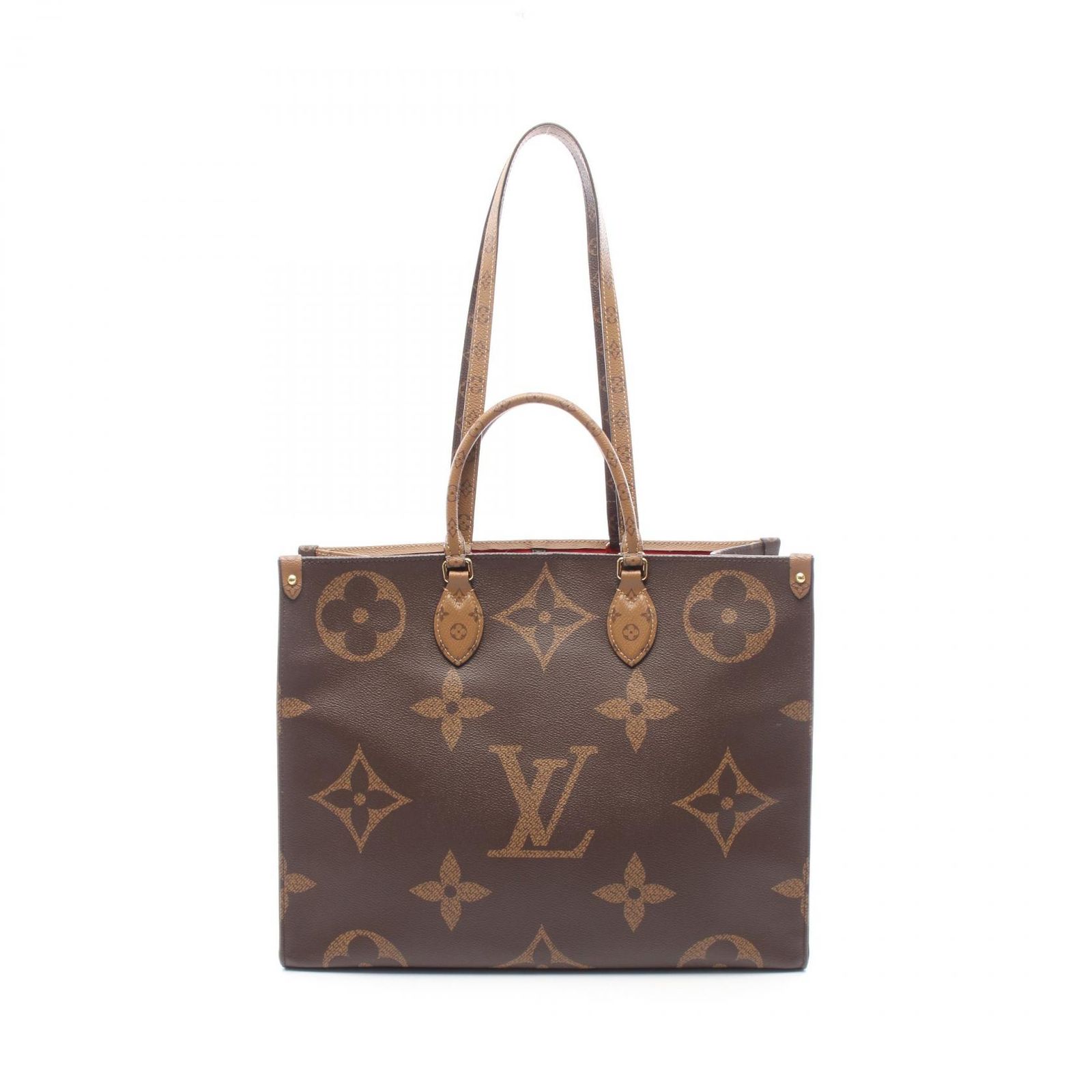 ルイ・ヴィトン LOUIS VUITTON トートバッグ オンザゴーGM M44576 PVCコーティングキャンバス オンザゴーGM レディース Used A