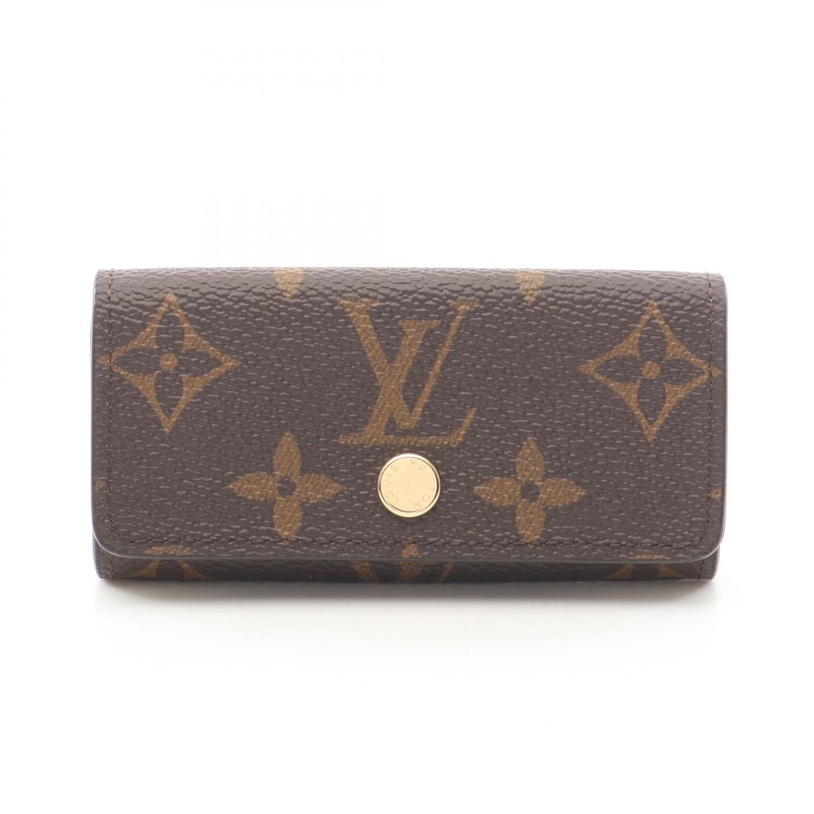 ルイ・ヴィトン LOUIS VUITTON キーケース ミュルティクレ4 モノグラム シトラス 4連 M28301 シトラス その他 ミュルティクレ4 レディース Used A