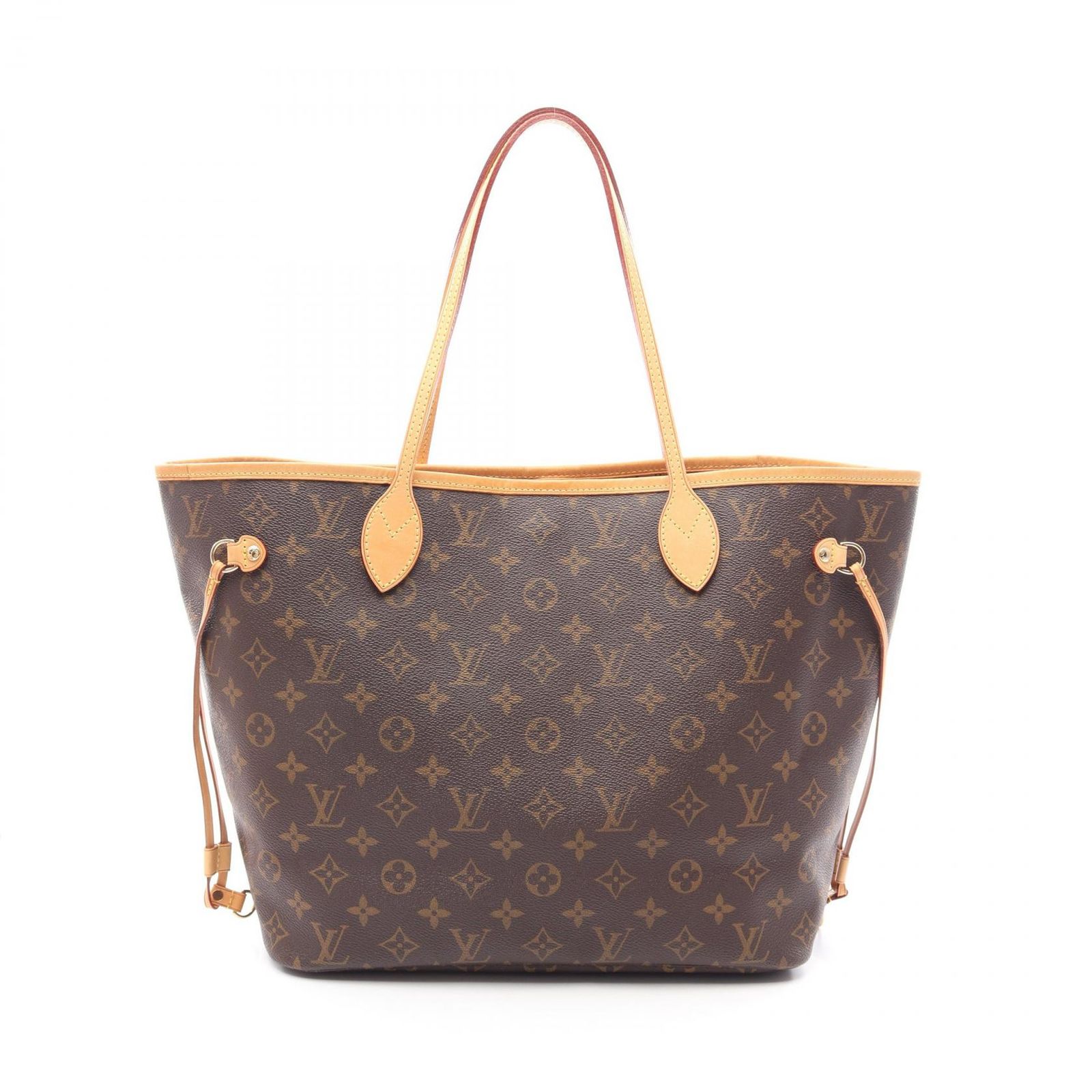 ルイ・ヴィトン LOUIS VUITTON トートバッグ ネヴァーフルMM モノグラム M40156 PVCコーティングキャンバス レザー ネヴァーフルMM レディース Used A