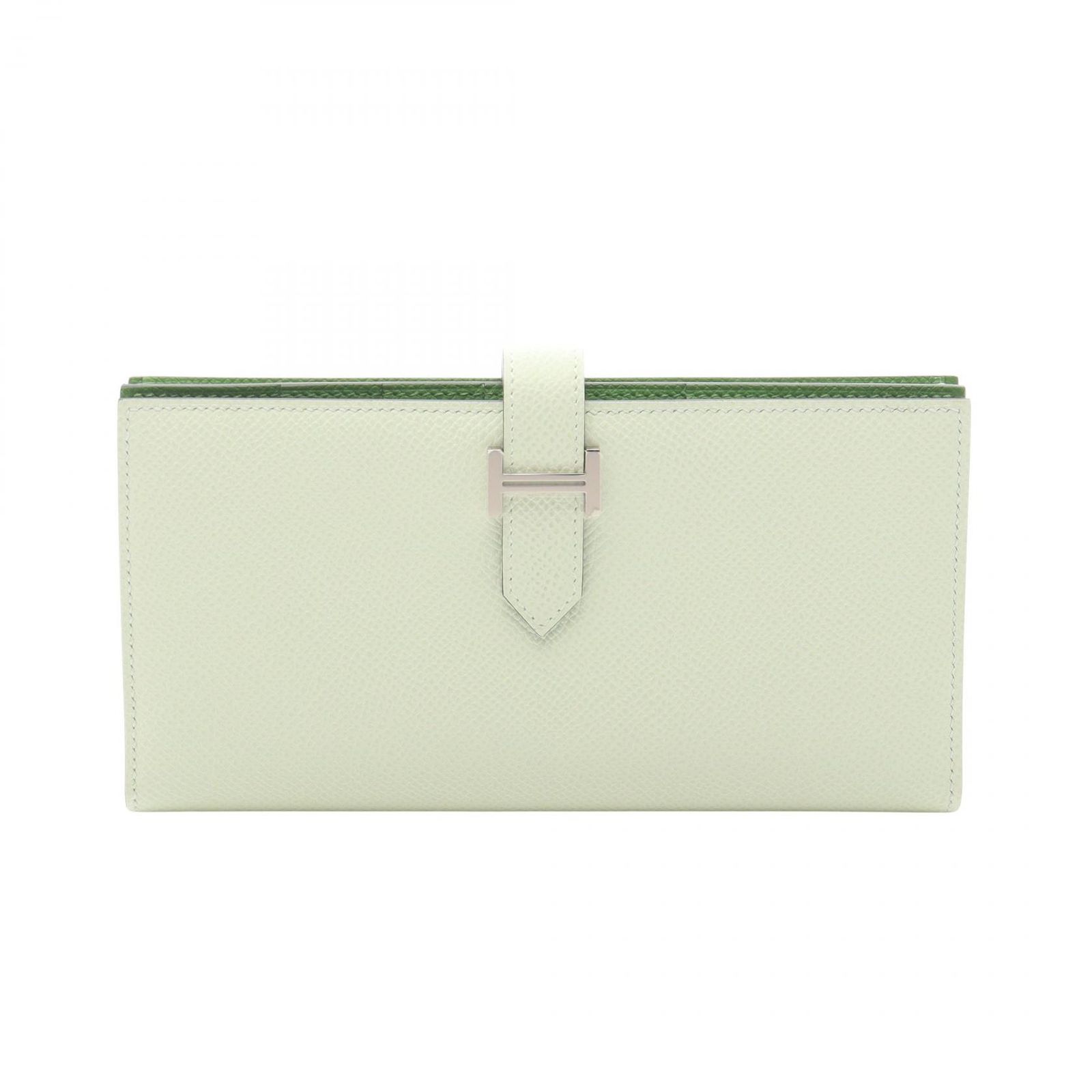 エルメス HERMES 二つ折り長財布 ベアンスフレ ヴェルソ ヴェールフィズ ヴェールユッカ 073596CK ヴェールフィズ/ヴェールユッカ その他 ベアンスフレ ヴェルソ ヴェールフィズ/ヴェールユッカ