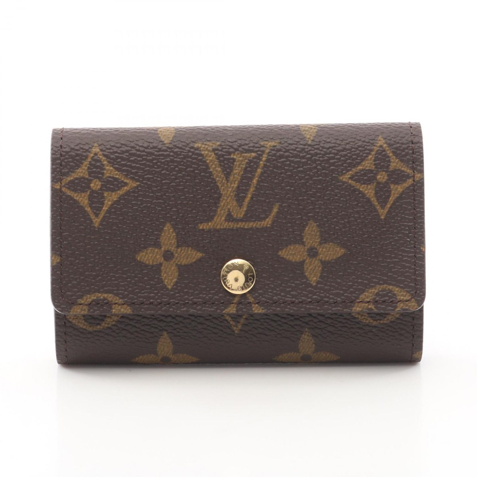 ルイ・ヴィトン LOUIS VUITTON キーケース ミュルティクレ6 モノグラム M62630 PVCコーティングキャンバス ミュルティクレ6 ユニセックス Used A