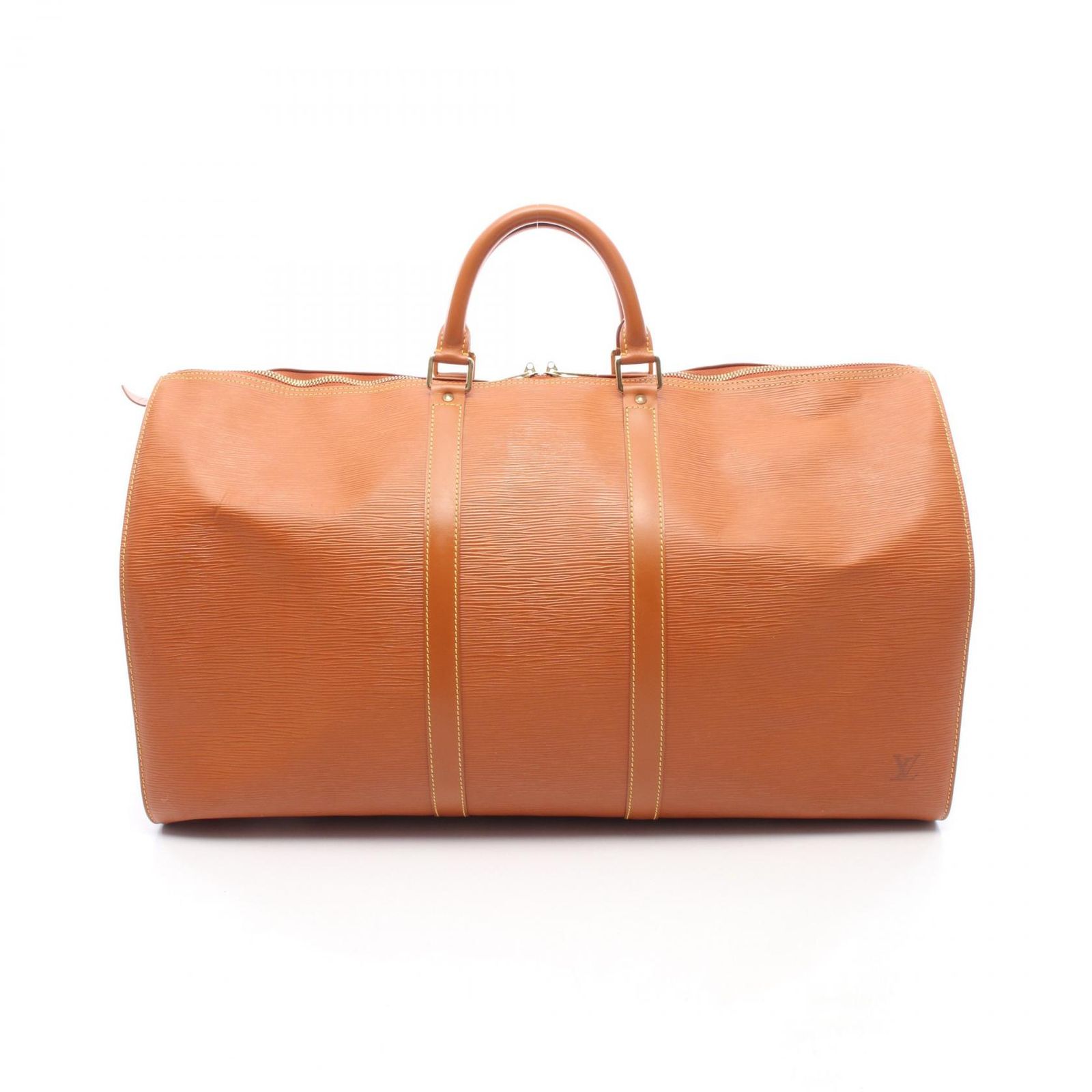 ルイ・ヴィトン LOUIS VUITTON ボストンバッグ キーポル55 エピ ジパングゴールド M42958 ジパングゴールド レザー キーポル55 ユニセックス Used A