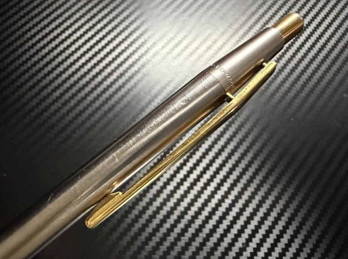 美品 ノブレス ステンレス ボールペン バイカラー - メルカリ