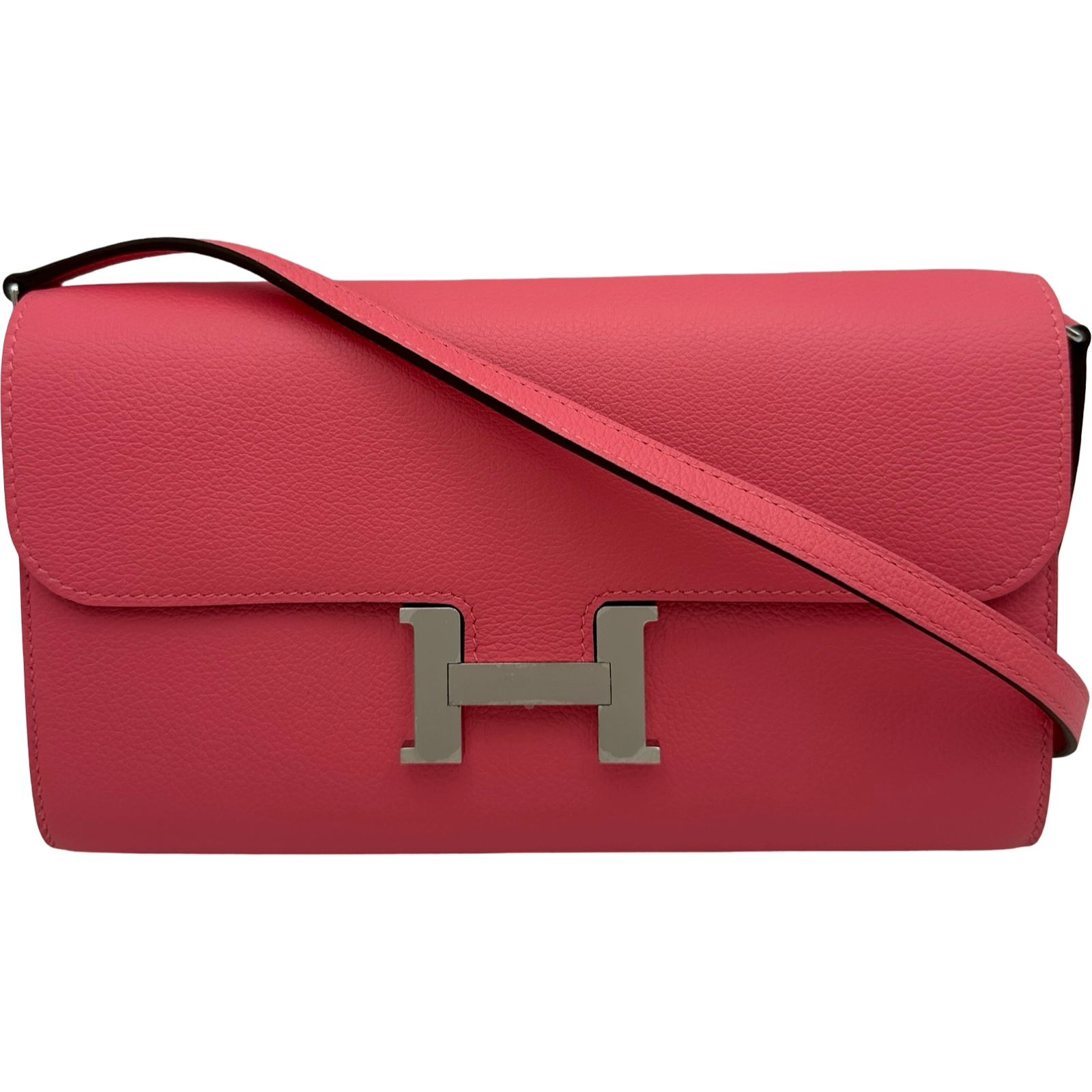 エルメス HERMES コンスタンストゥーゴー U刻印 ローズアザレ シルバー金具 エバーカラー レディース ショルダーバッグ
