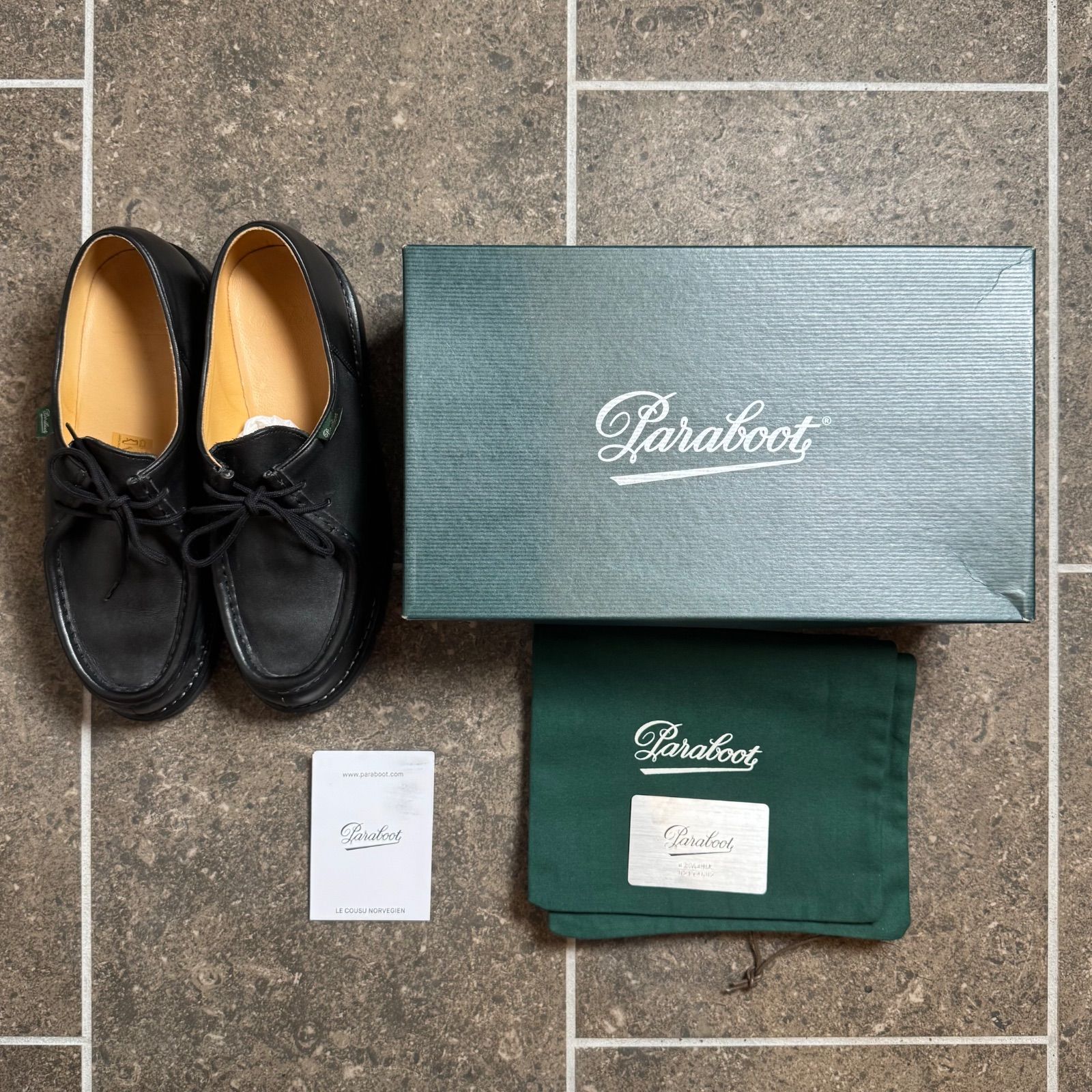 美品】Paraboot MICHAEL（パラブーツ ミカエル）42 国内正規品 