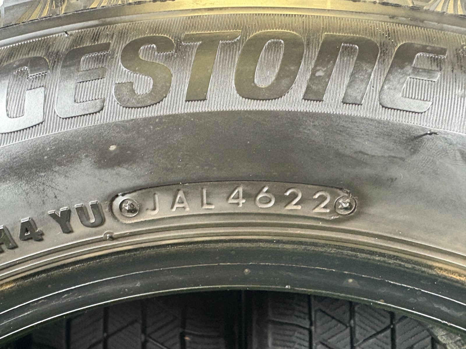 送料無料☆175/65R15 ブリヂストン VRX3 2022年製 4本 冬スタッドレス