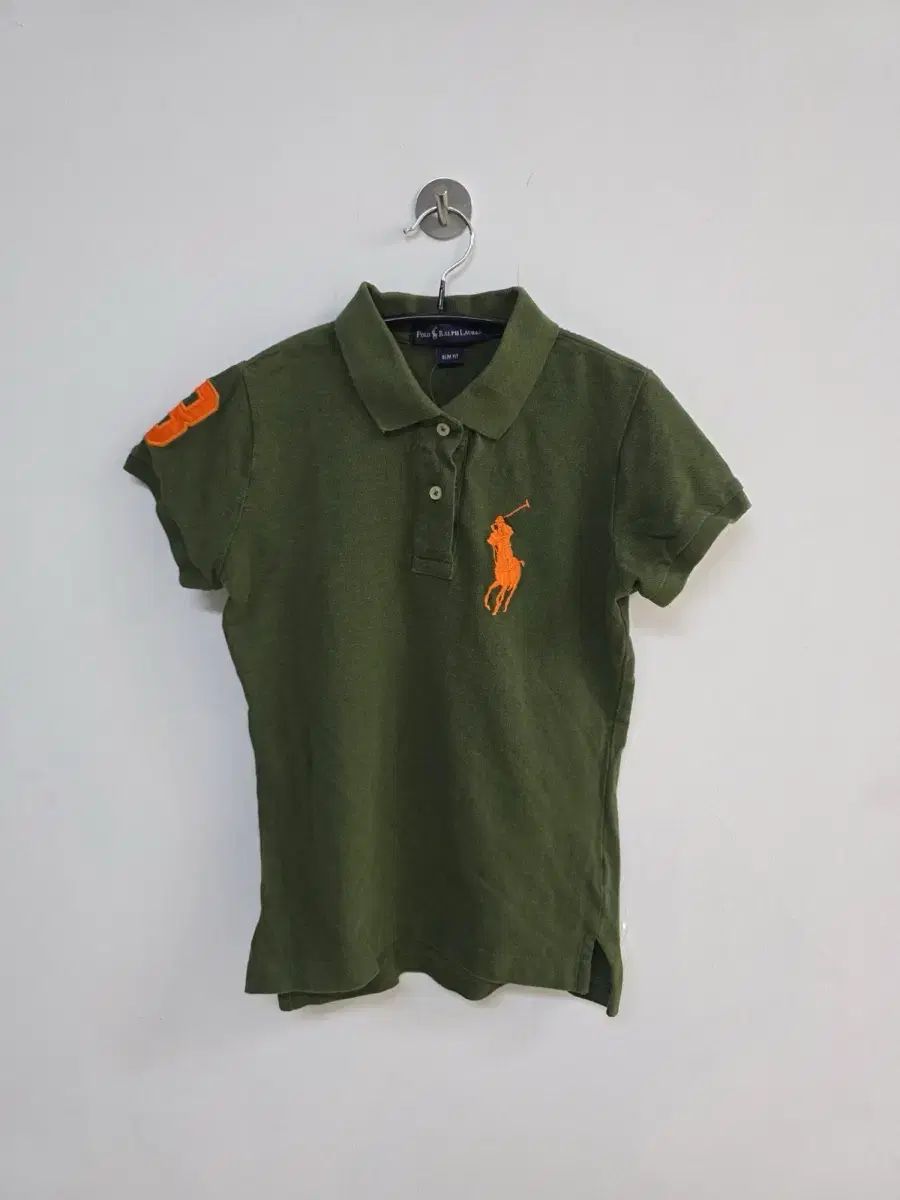 ポロ ラルフローレン カーキ BIGポニー 半袖 カラーTシャツ 6,562円