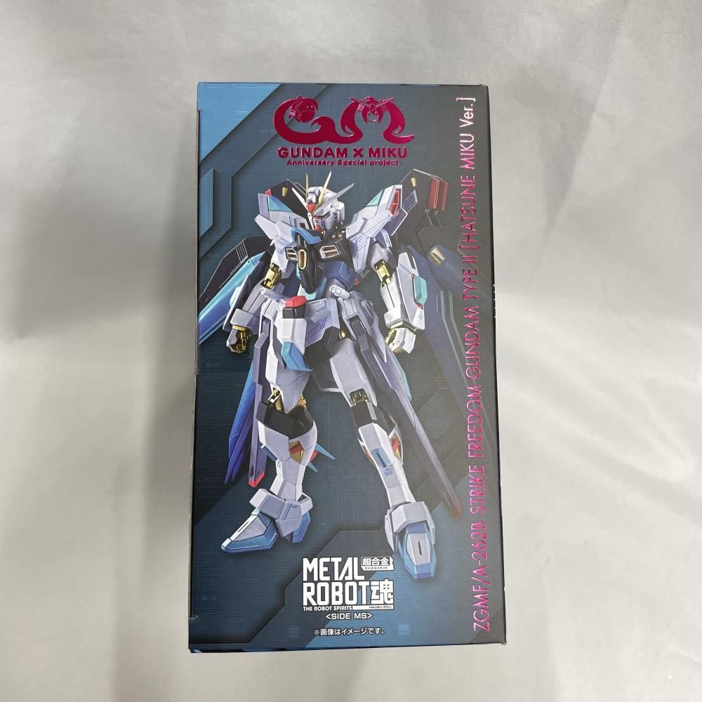 中古】未開封）METAL ROBOT魂 ＜SIDE MS＞ ストライクフリーダム 