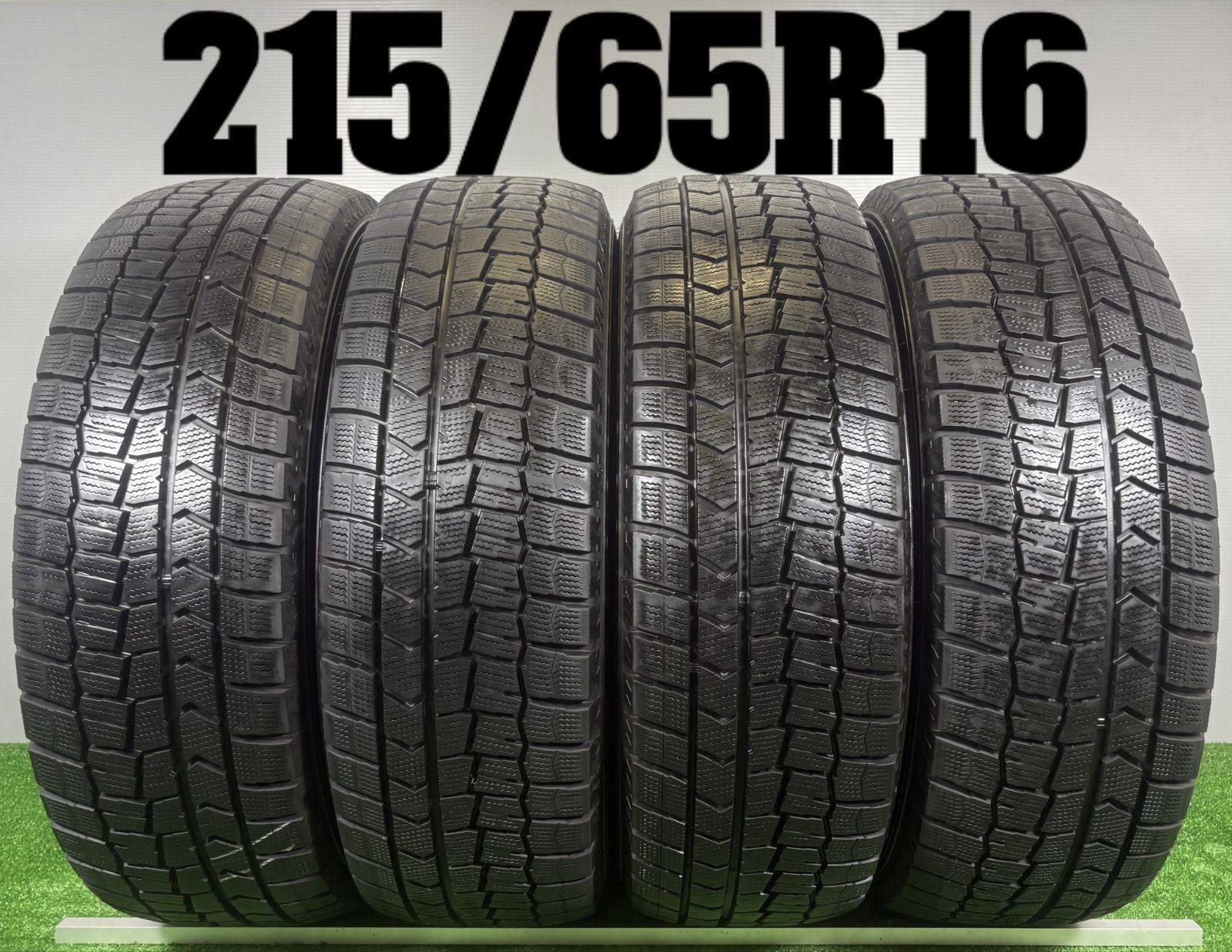 送料無料☆215/65R16 ダンロップ WM02 2023年製 4本 冬 タイヤ