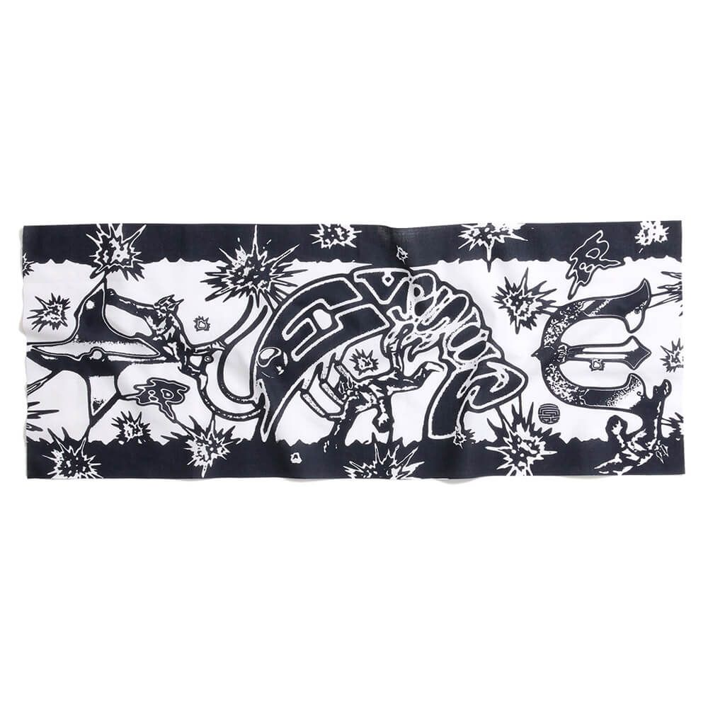 EVISEN TENUGUI エビセン 手ぬぐい SHRIMP LOGO TENUGUI WHITE