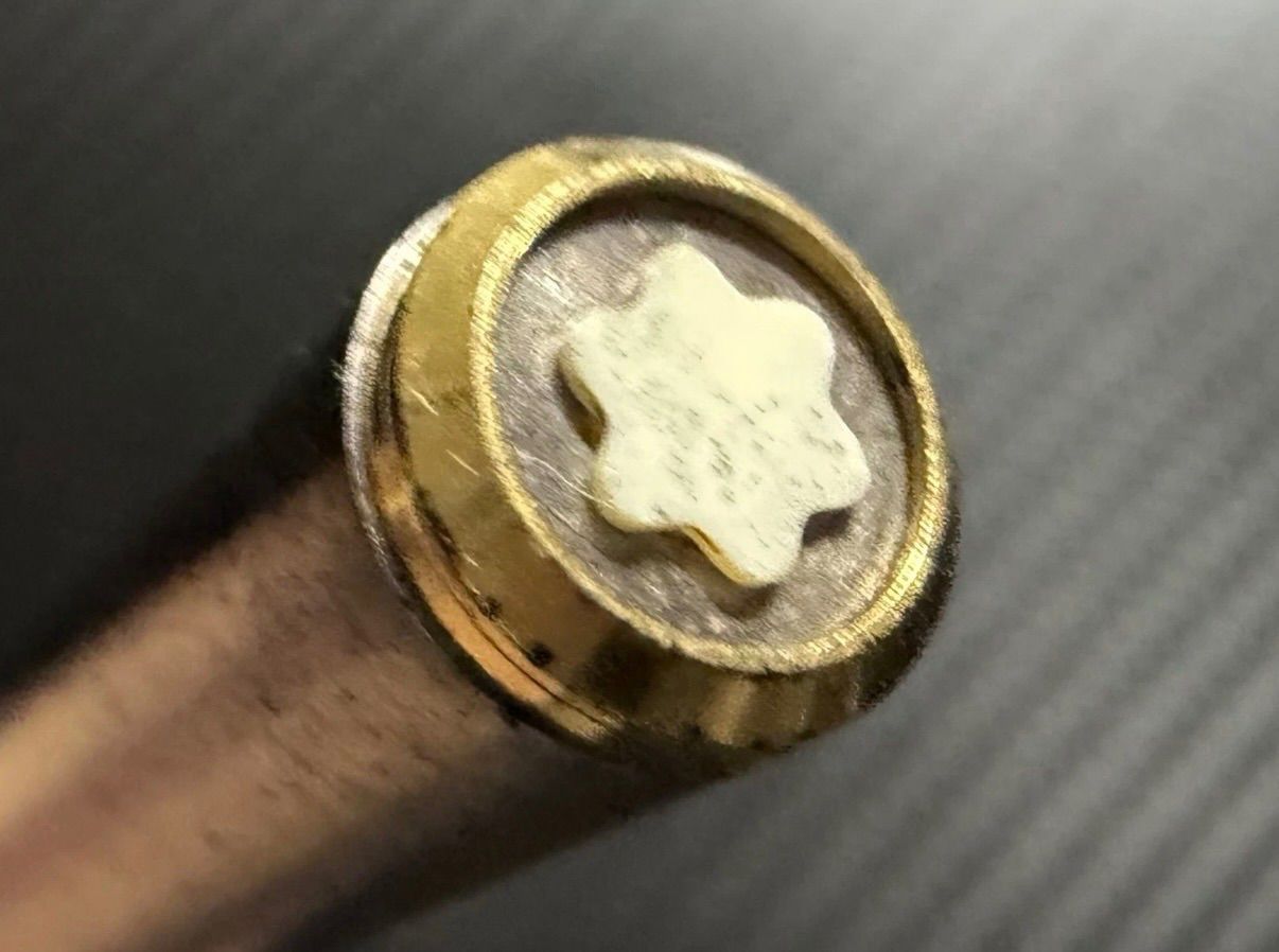 美品 モンブラン エボナイト芯 ノブレス 14K F 細字 万年筆 - メルカリ