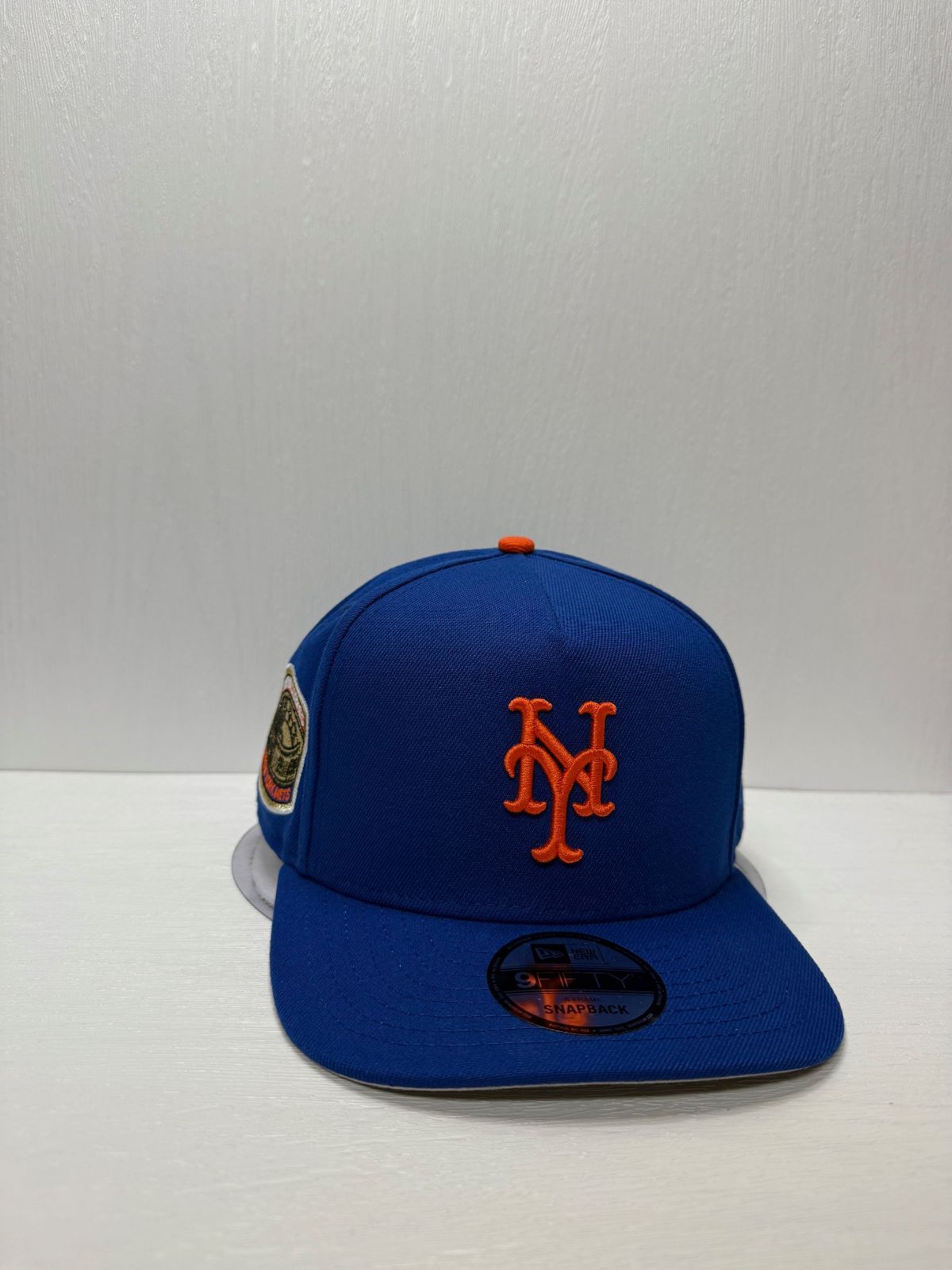 ニューエラ ニューヨークメッツ ワールドシリーズ1969 9fifty A-FRAME スナップバックキャップ ブルーカラー