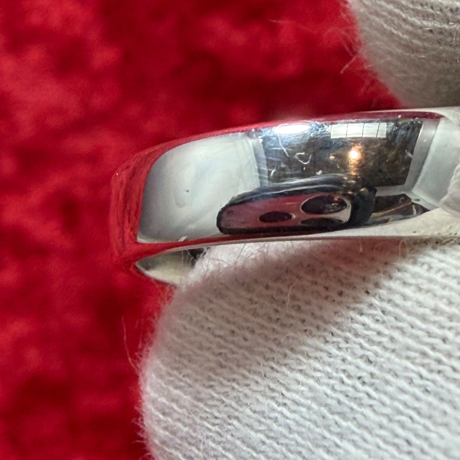 ジョージ・ジェンセン　391　ハートバイハート　シルバー　リング　指輪 美品 ハートバイハート ♯391 リング 7.5号 ジョージジェンセン/GEORG
