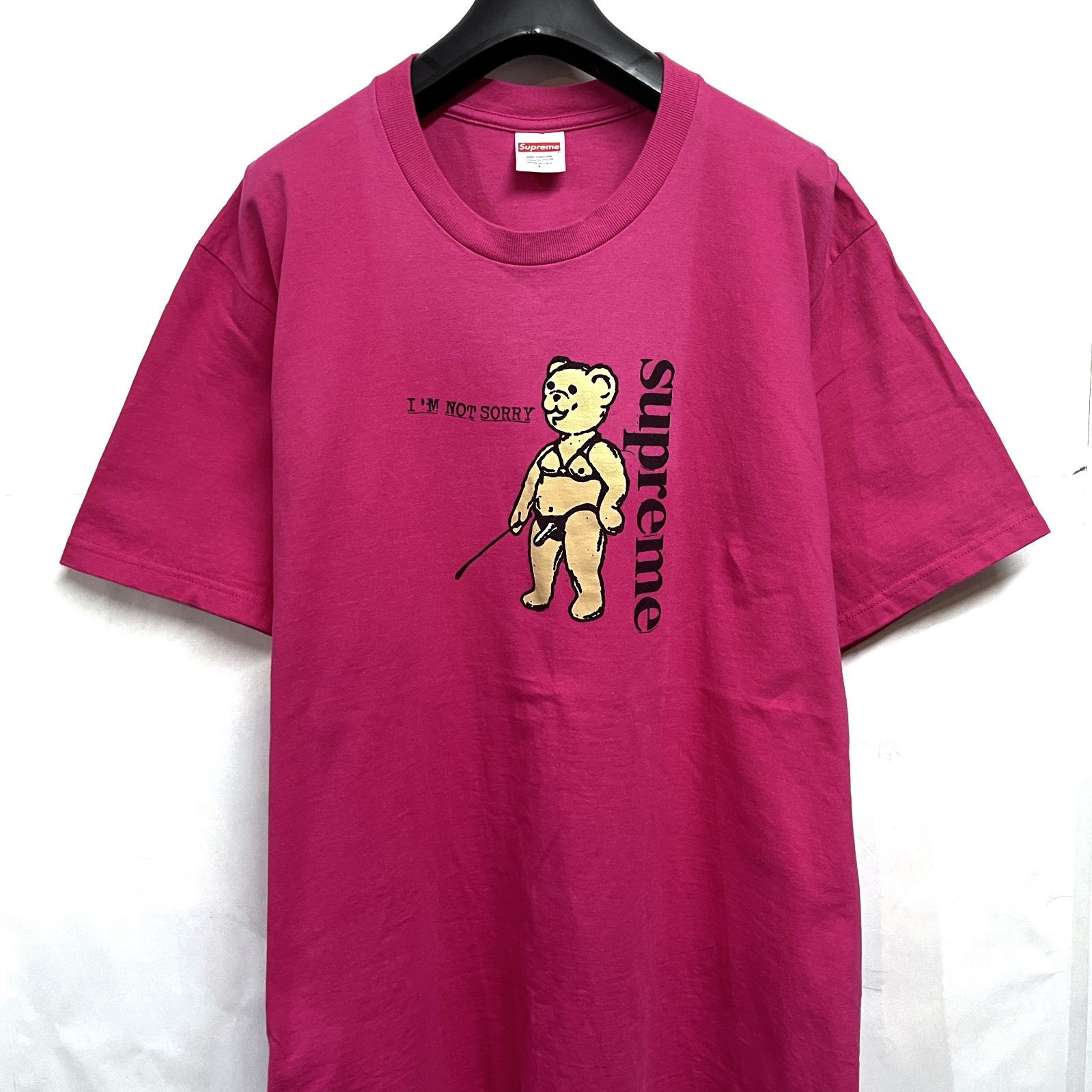 Supreme｜シュプリーム Not Sorry Strap-on Bear クマ ベア Tシャツ 