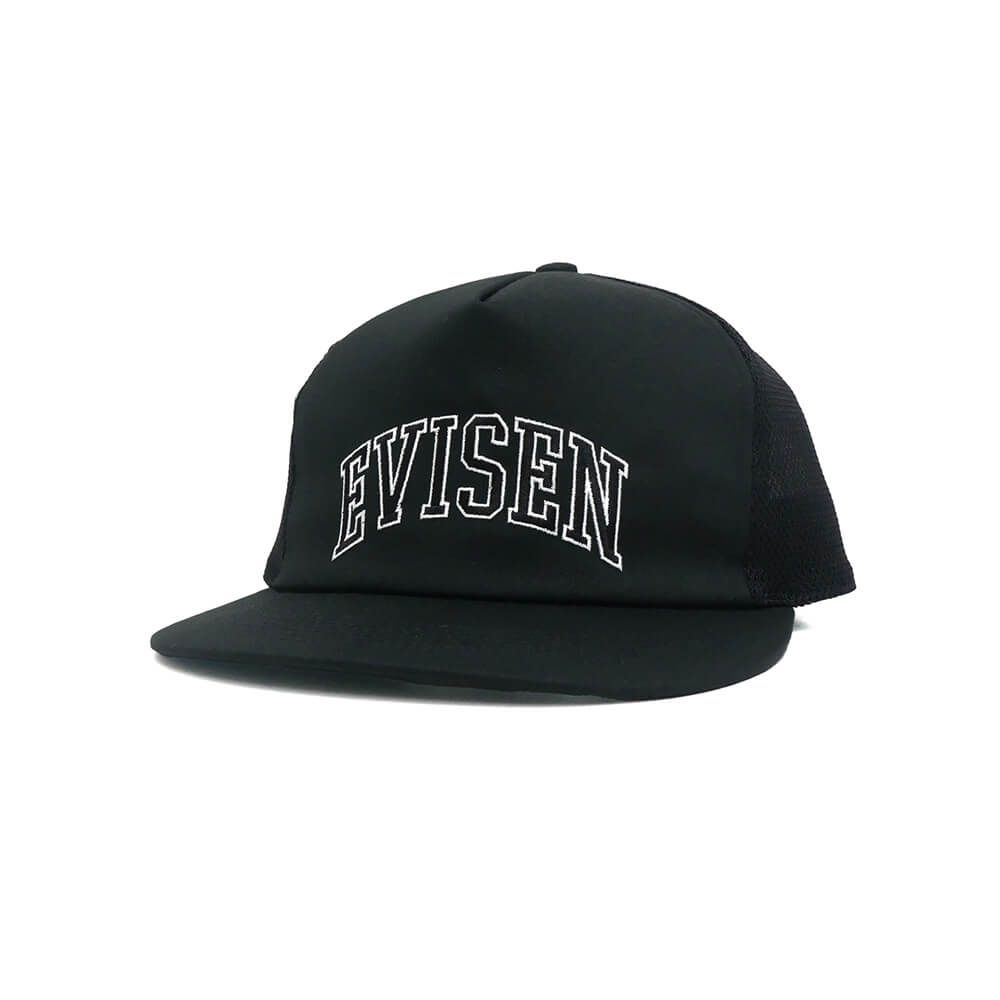 EVISEN MESHCAP エビセン メッシュキャップ COLLEGE MESH BLACK