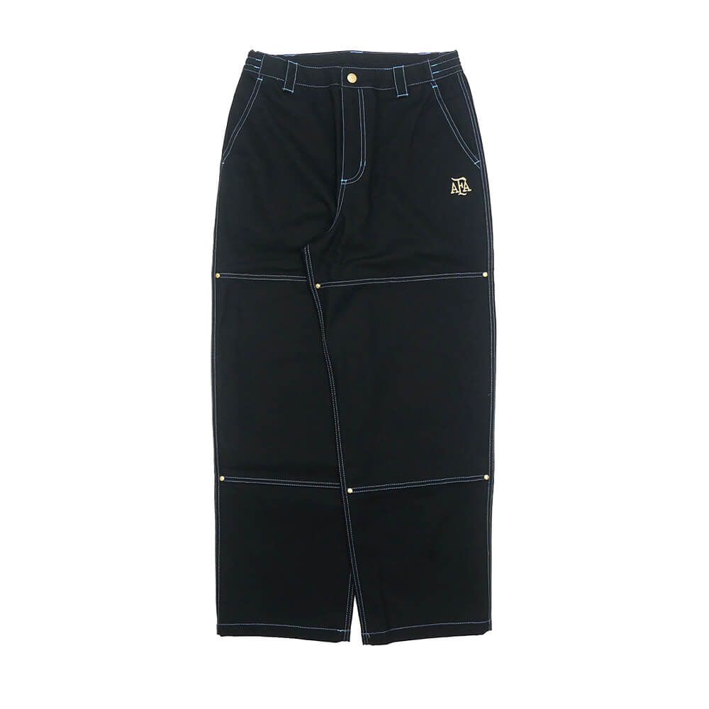 ADIDAS SKATEBOARDING PANTS アディダススケートボーディング パンツ ジーンズ THRASHER x AFA CHINO KX4550 BLACK　スケートボード スケボー