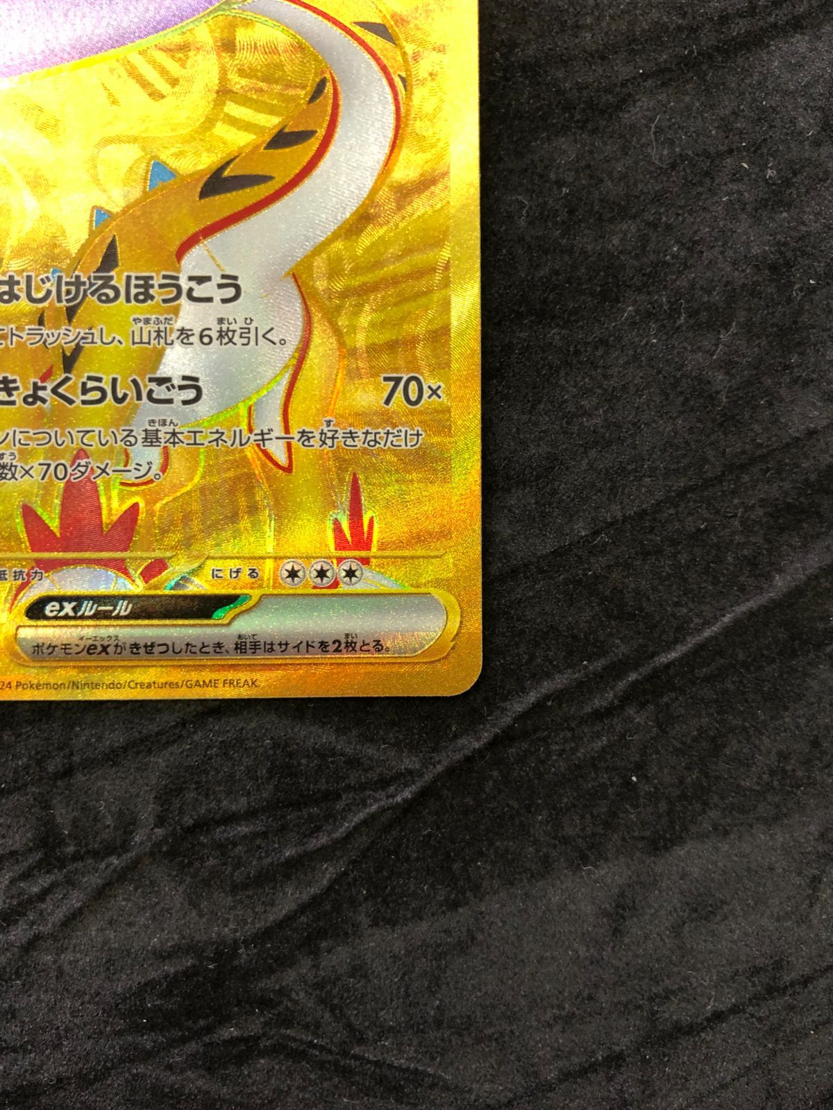 ポケモンカード タケルライコex UR sv5K 100/071 ワイルドフォース