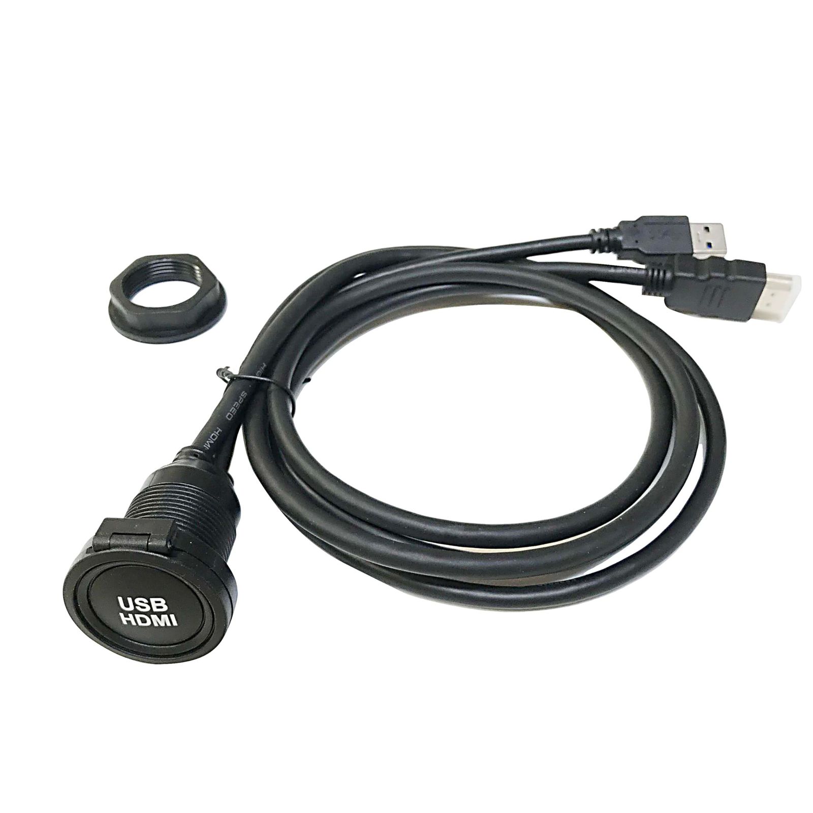 (2年保証&PL保険付) スズキ スイフト(スポーツ)専用 USB&HDMI用 アダプタセット カーナビとの接続に 充電＆通信 USBパネル・アダプタ カーナビ取り付けキット (スイフト専用 USB/HDMI用)kk f224a24d
