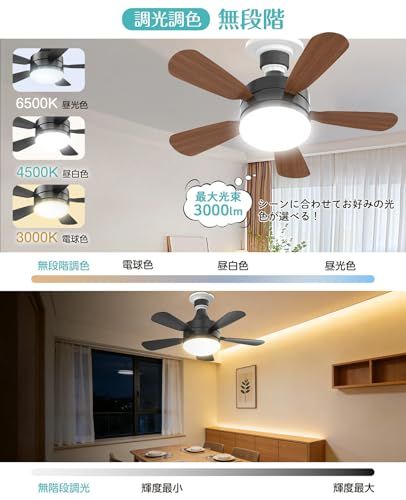 【新品】【正逆回転・節電に】ATOPSUN シーリングファンライト シーリングファン ファン付き照明 led 28W 3000lm 120W相当 6-8畳 E26 小型 ファン付きシーリングライト DCモーター 節電モード 無階段調光調色 3 86426d4d 【新品】【正逆回転・節電に】ATOPSUN シーリングファンライト シーリングファン ファン付き照明 led 28W 3000lm 120W相当 6-8畳 E26 小型 ファン付きシーリングライト DCモーター 節電モード 無階段調光調色 3 86426d4d