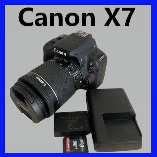 即使える✨ Canon X7 一眼レフ フルセット カメラ デジタルカメラ