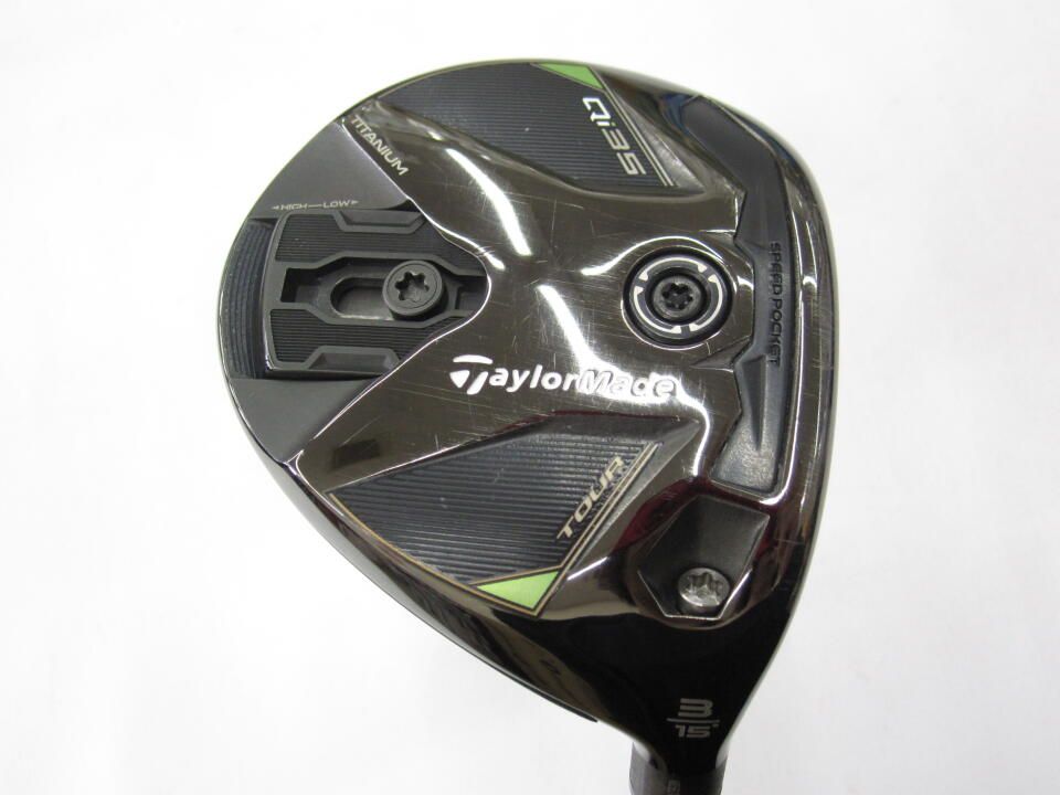 テーラーメイド　Qi35 TOUR　15度　Diamana BLACK TM60 2025　Sフレックス　フェアウェイウッド　中古　ゴルフドゥ！緑店【最短即日発送】