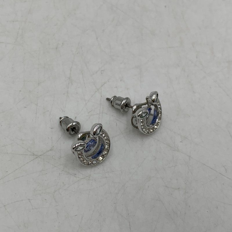 【中古品】 SWAROVSKI スワロフスキ 5746563 HORSESHOE EARRINGS ホースシュー イヤリング ピアス アクセサリー 【192-260606-ya-02-izu】