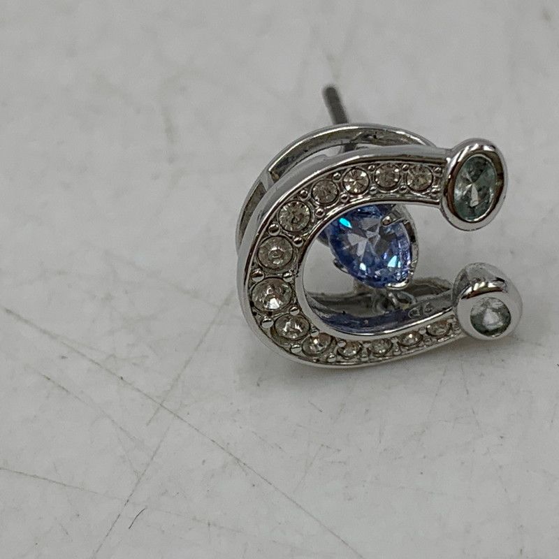 【中古品】 SWAROVSKI スワロフスキ 5746563 HORSESHOE EARRINGS ホースシュー イヤリング ピアス アクセサリー 【192-260606-ya-02-izu】