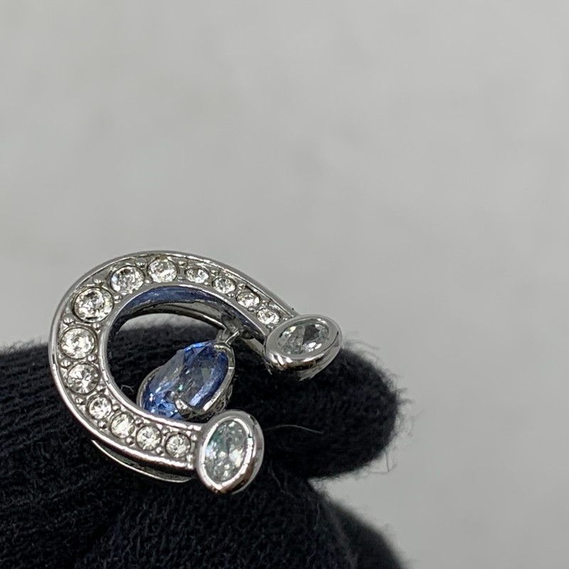 【中古品】 SWAROVSKI スワロフスキ 5746563 HORSESHOE EARRINGS ホースシュー イヤリング ピアス アクセサリー 【192-260606-ya-02-izu】