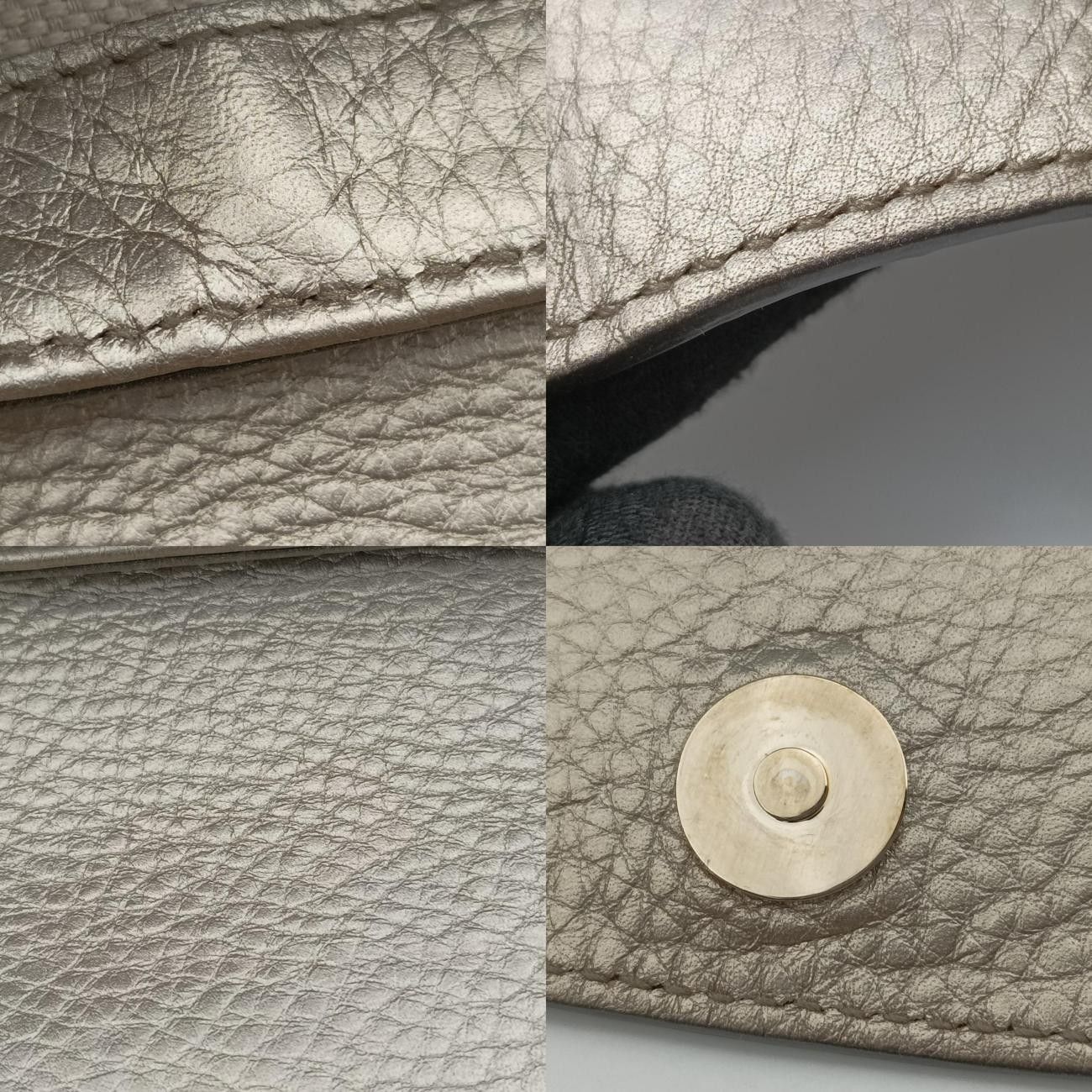 グッチGucciソーホー ゴールド レザー 323190 A016447898 - メルカリ