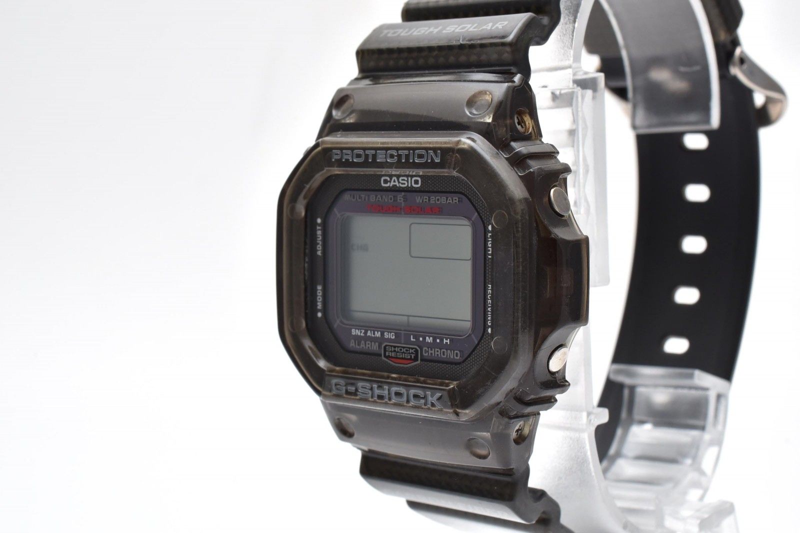カシオ CASIO G-SHOCK GW-S5600 電波ソーラー デジタル メンズ 腕時計 カーボンファイバー スクエア