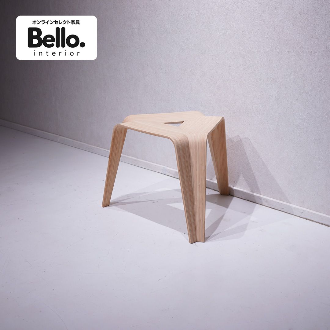 タケクリエイトハギ　2脚　magaru NOSTE Chair 竹　モダン　北欧 家具 take create hagi タケクリエイトハギ 2脚 magaru NOSTE Chair 竹