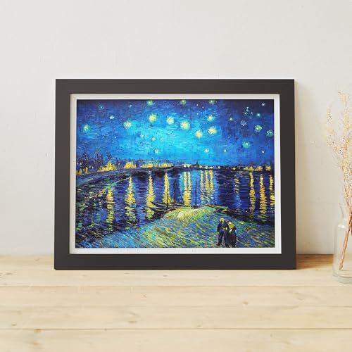 ピントー(Pintoo) 1200ピース プラ製ジグソーパズル【ゴッホ＿ローヌ川の星月夜】(45X59cm)大人向け難しい 破片なし カチっとハマる[H2148]YZ 6346e654