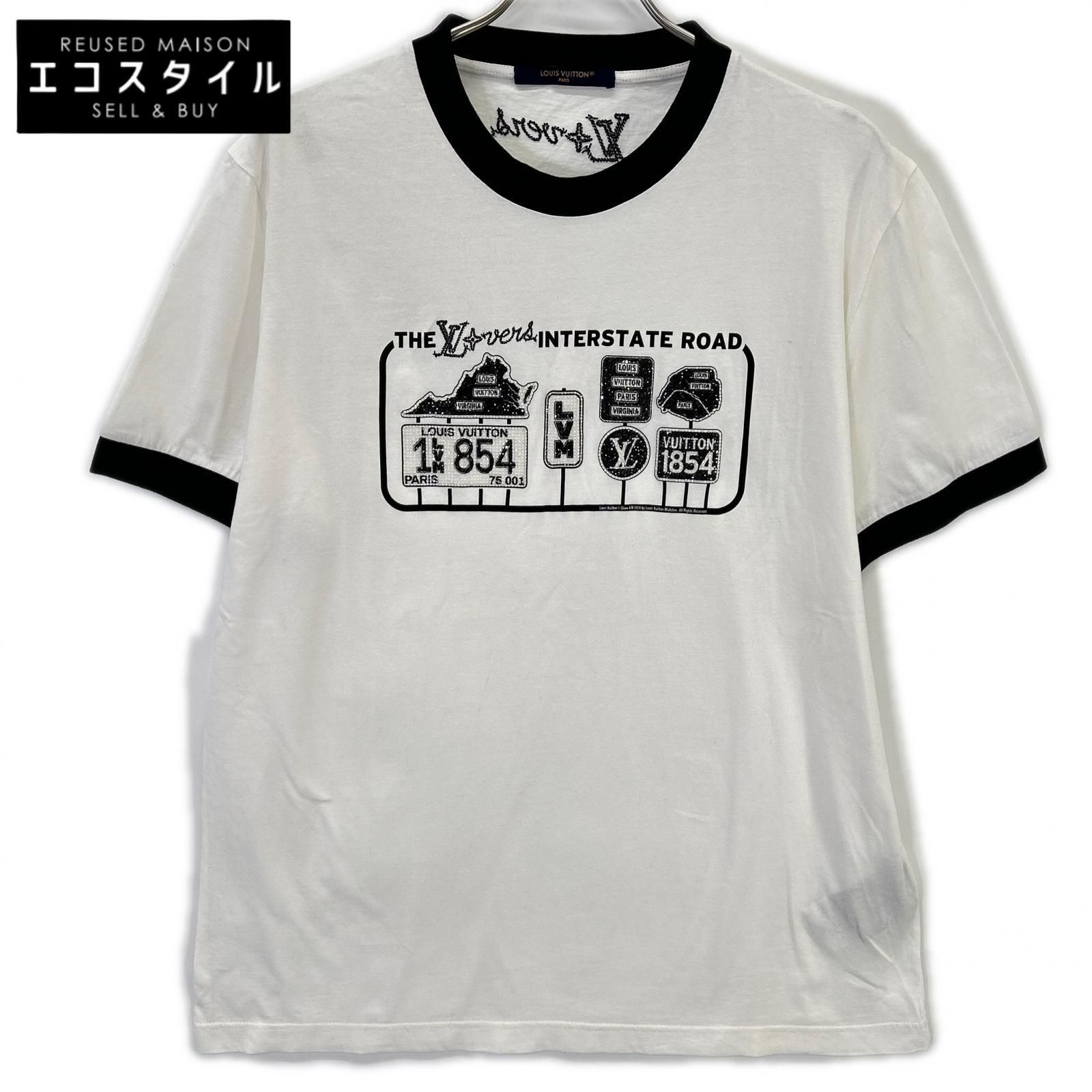 LOUIS VUITTON　ルイヴィトン　24AW エンベリッシュドコットンTシャツ　1AFXNX 　XL