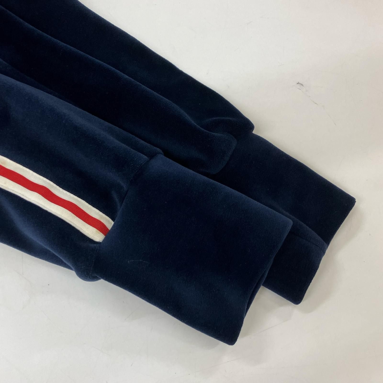 Champion チャンピオン ネイビー サイドライン ベロア ジップアップフーディー M Champion チャンピオン ネイビー サイドライン ベロア ジップアップフーディー M