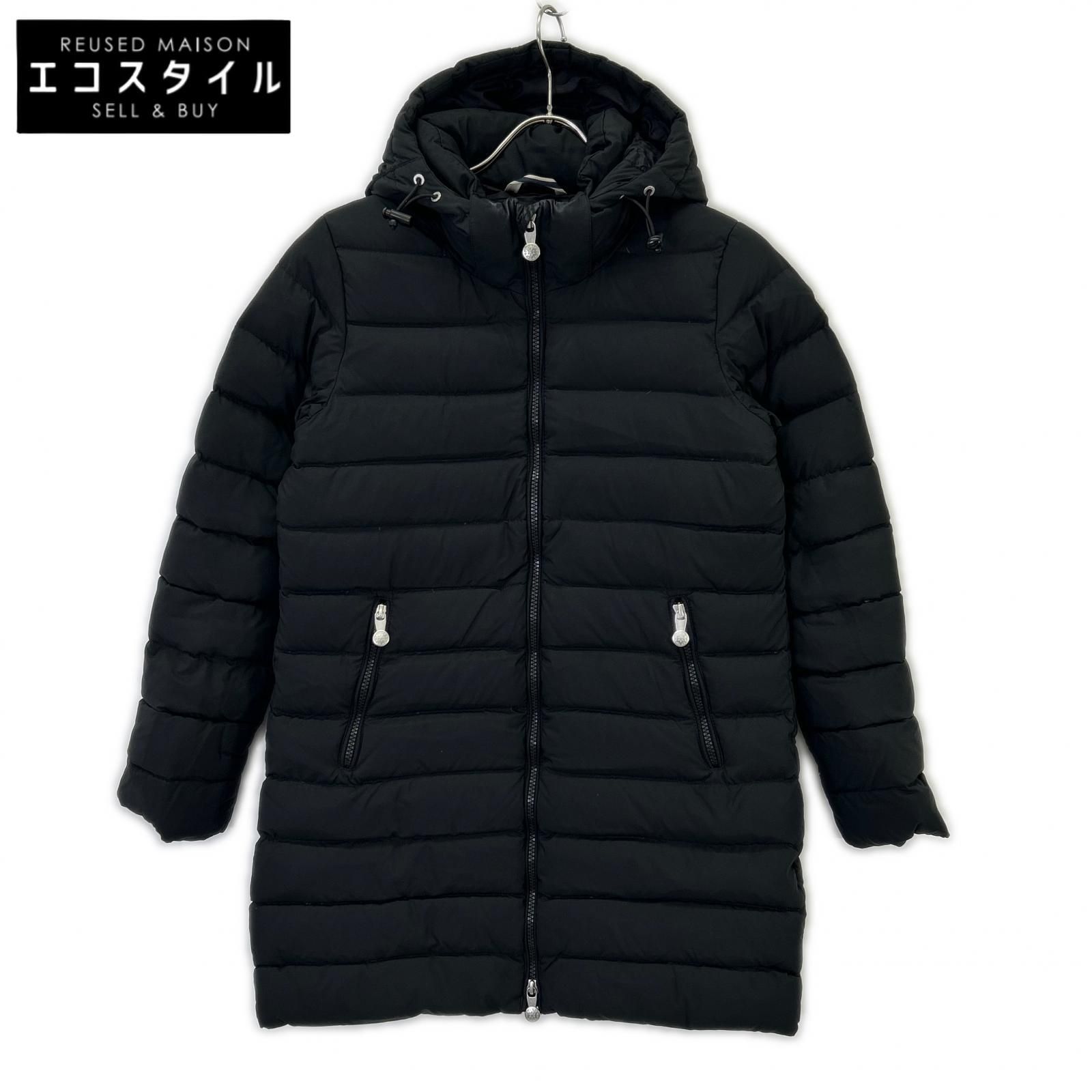 PYRENEX　ピレネックス　W21PJ1 ブラック SPOUTNIC SOFT フード ダウンジャケット　36