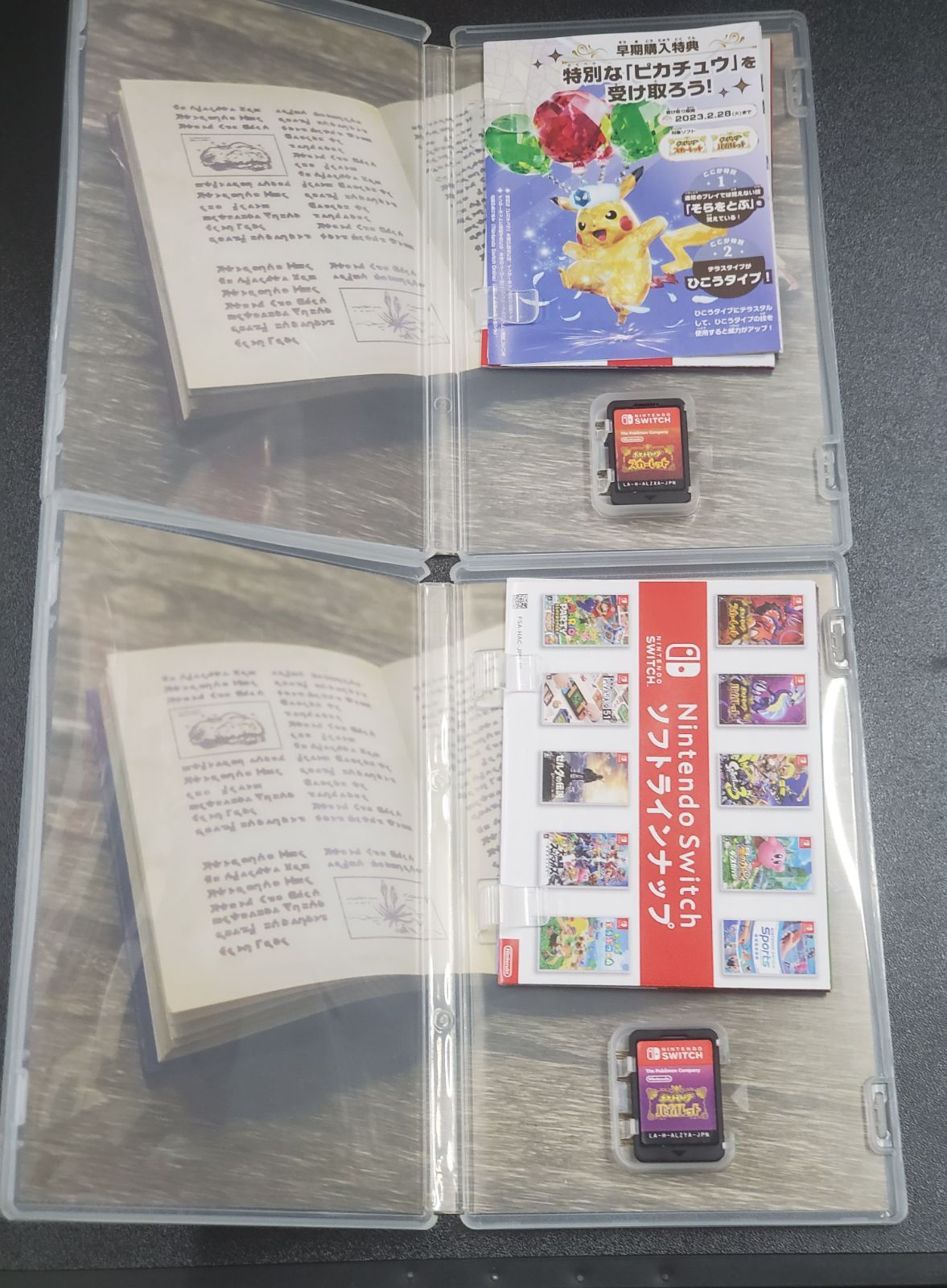 スイッチソフト ポケットモンスター スカーレット バイオレット セット