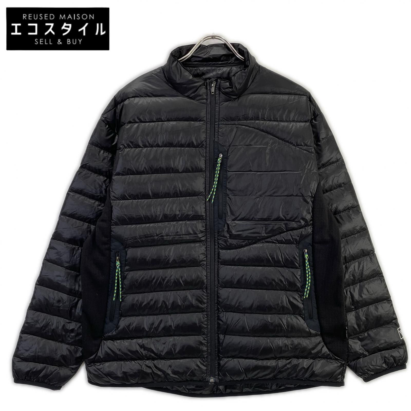 NANGA　ナンガ　【×WHIZLIMITED】ブラック DOWN SWEATER ダウンジャケット　L