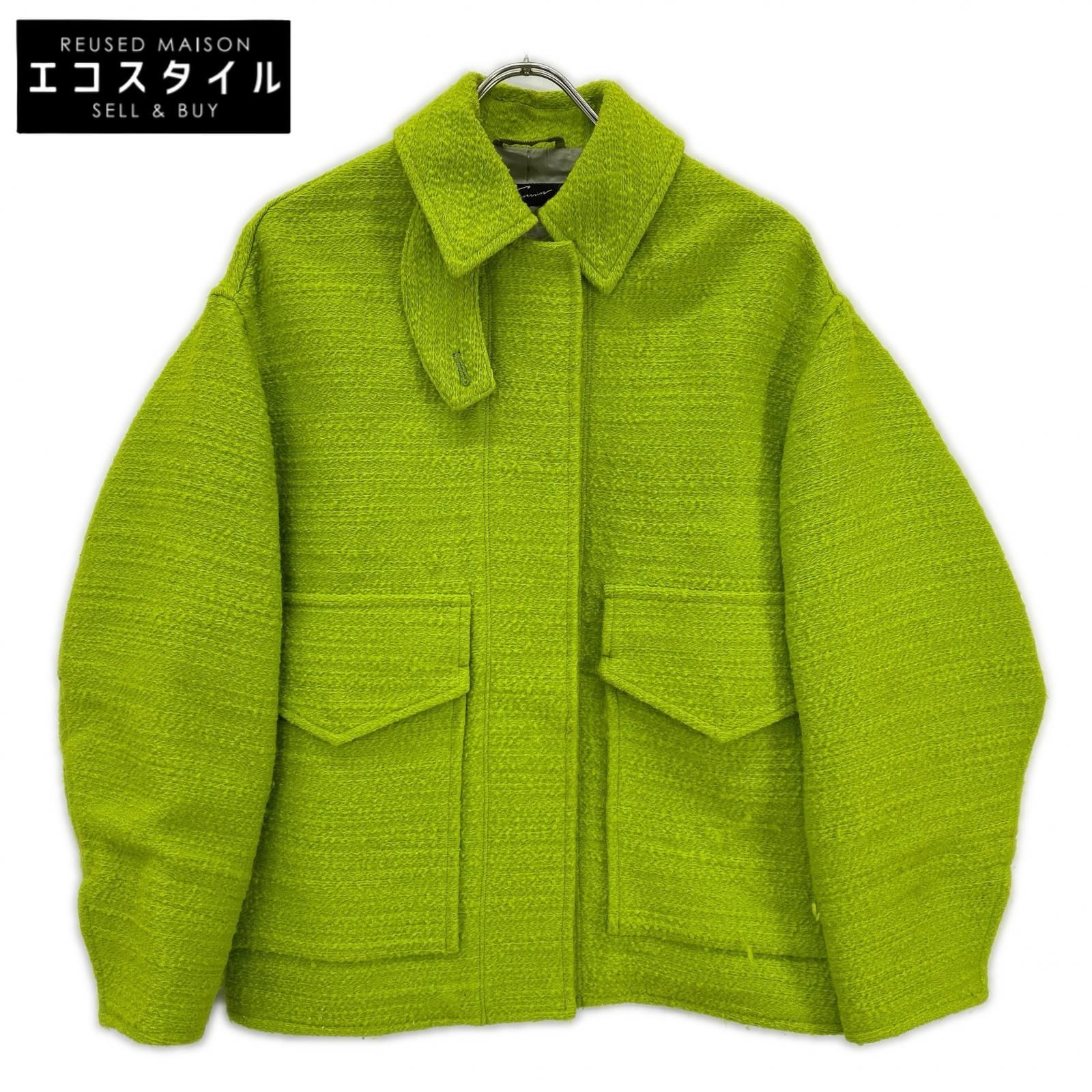 STUNNING LURE　スタニングルアー　114290062200 22AW ライトグリーン ループツイード ジャケット　0