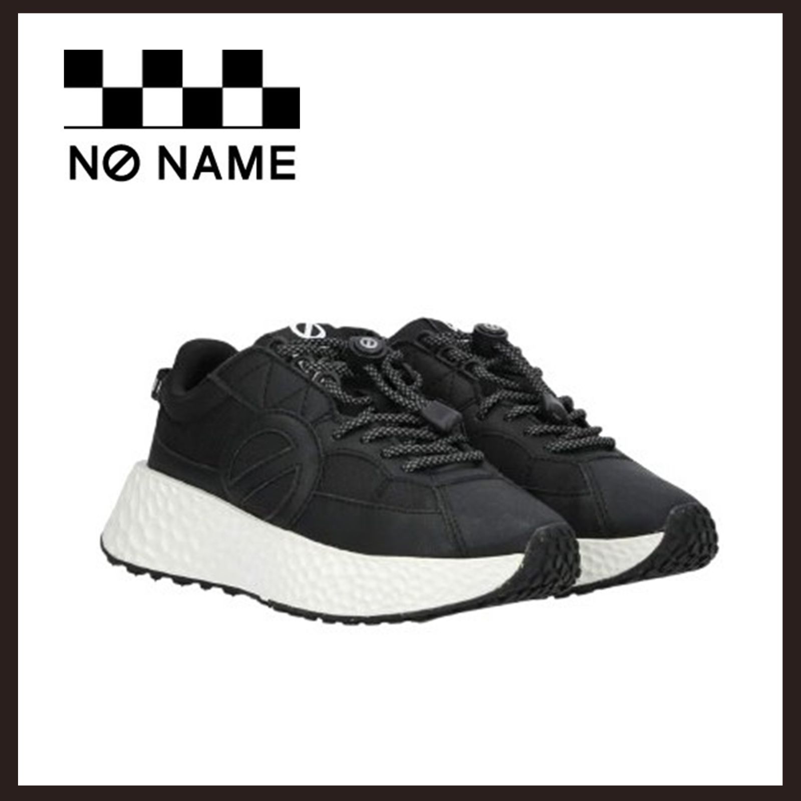 未使用　NO NAME (ノーネーム)　CARTER-42511W　ブラック　25cm