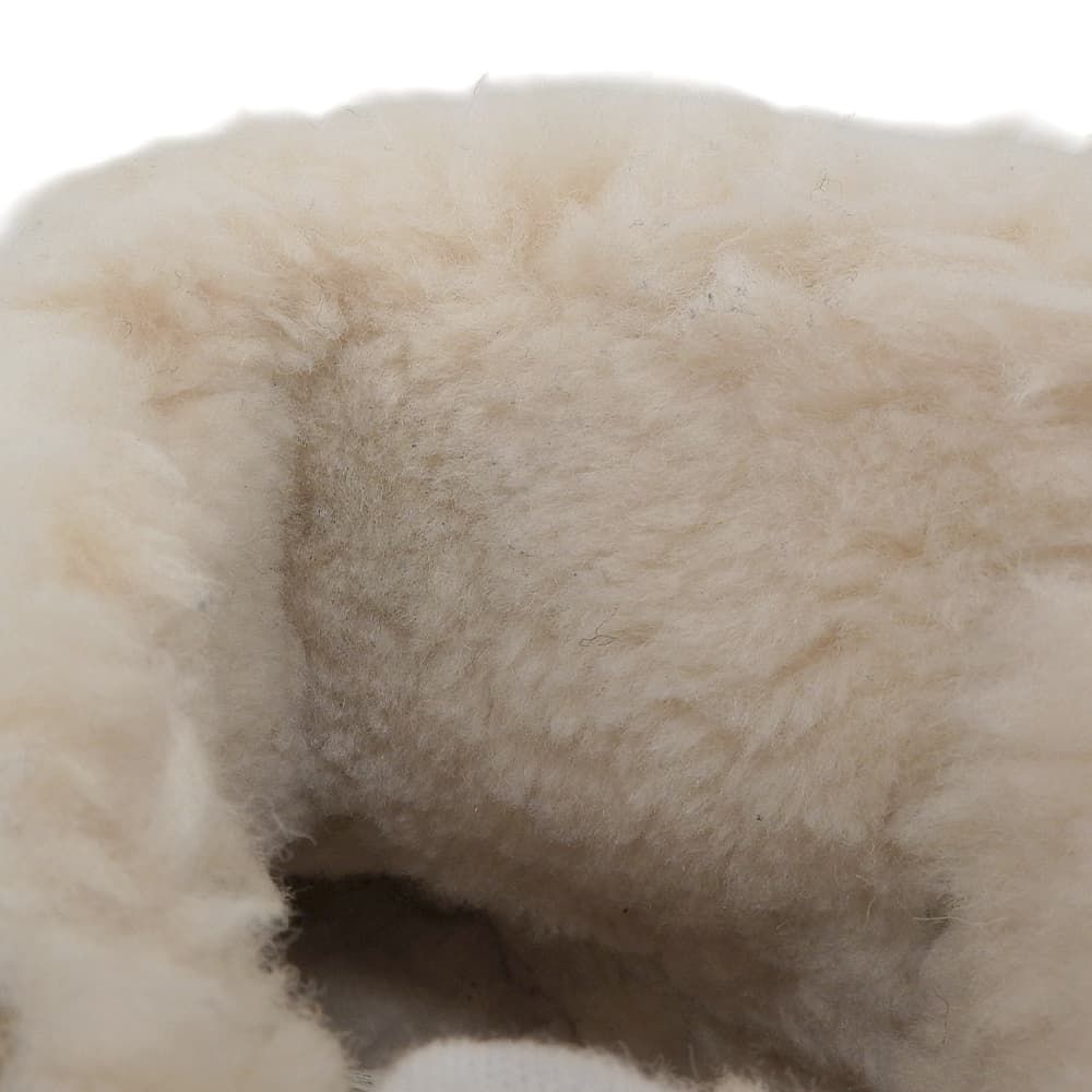 UGG　アグ　美品 ミニ コンティーニュイティ ボウ ムートンブーツ レディース チェスナット 22cm 1110705　5(US)