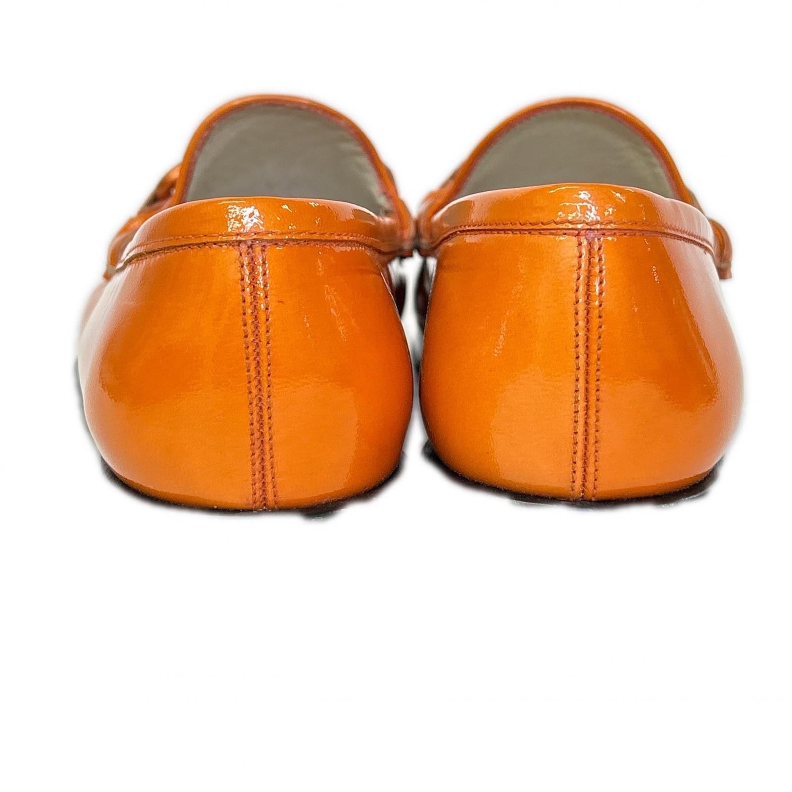 Salvatore Ferragamo　サルヴァトーレフェラガモ　【美品】パテントレザー ガンチーニ ビット ローファー　8
