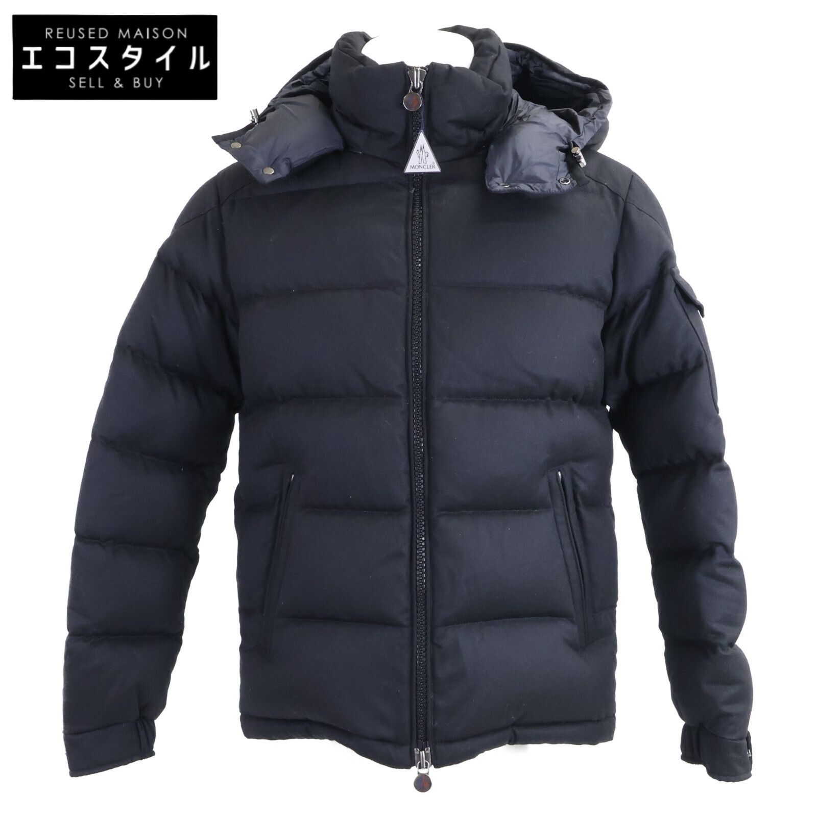 MONCLER　モンクレール　新品同様 Montgenevre モンジュネーブル ウール ダウンジャケット　1