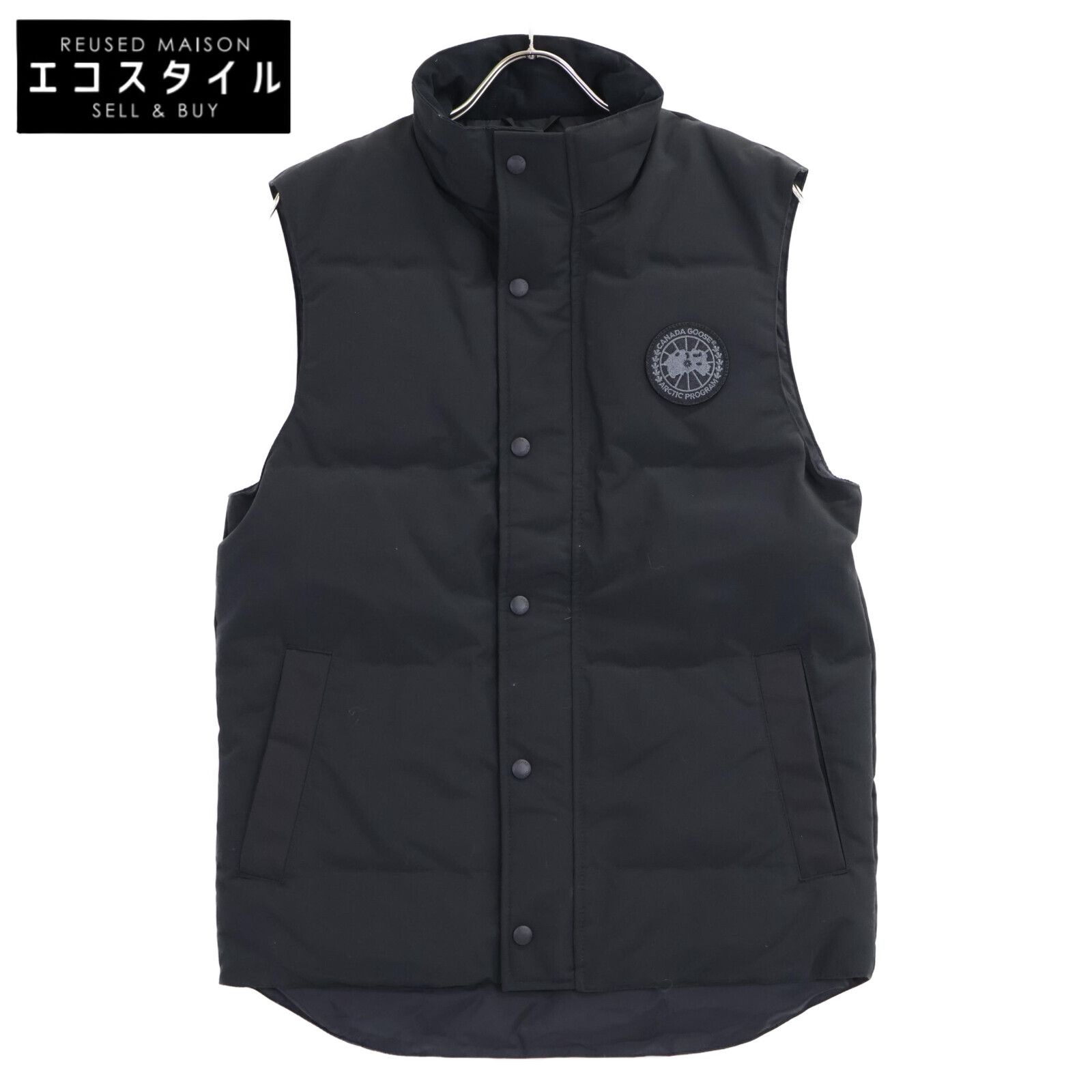 CANADA GOOSE　カナダグース　【新品/国内正規（株）カナダグースジャパン】4151MB BLACK DISC Garson Vest Black Label ダウン　S