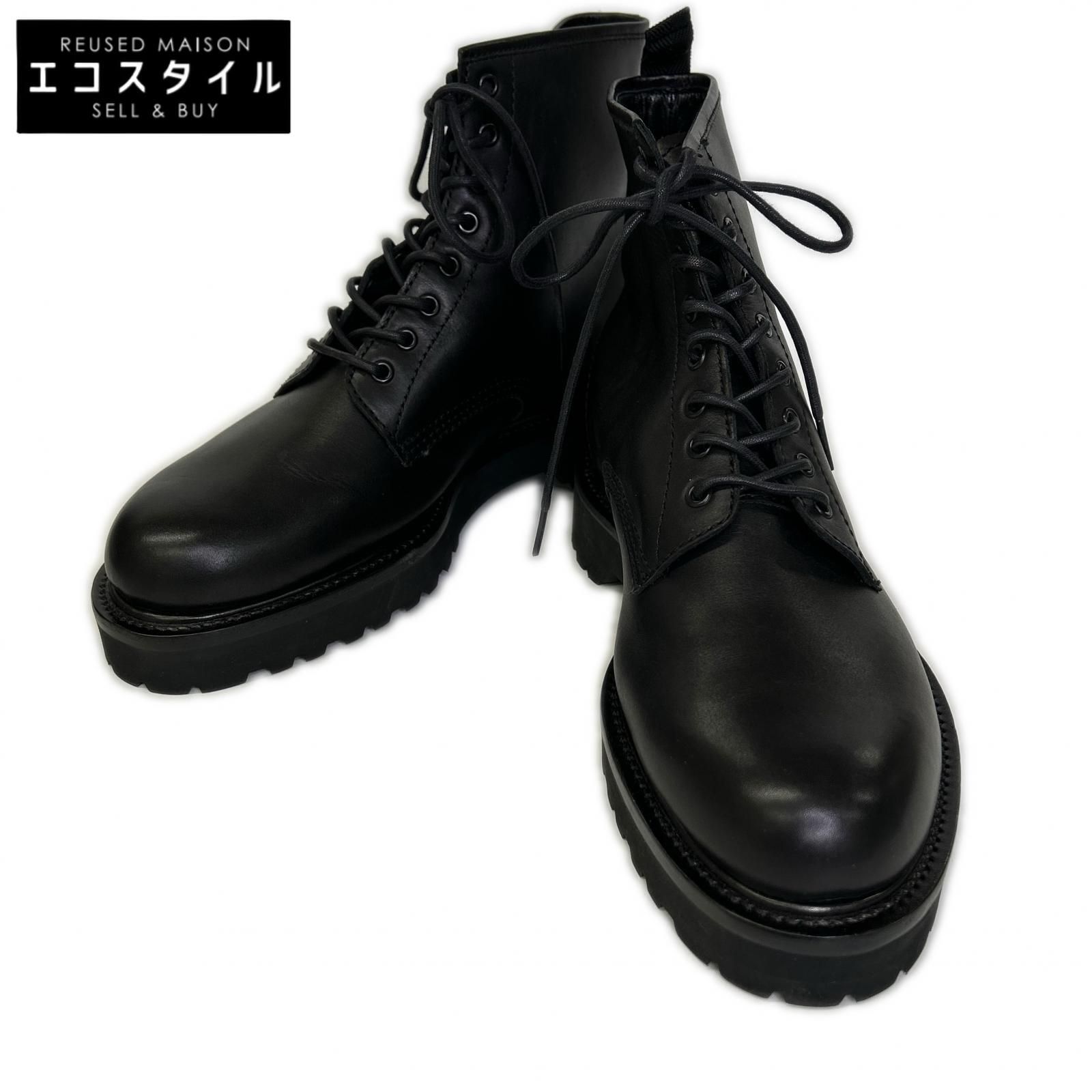 jun hashimoto　ジュンハシモト　x WH ダブルエイチ 【美品】WHZJ0001 8 hole boots レースアップブーツ　9