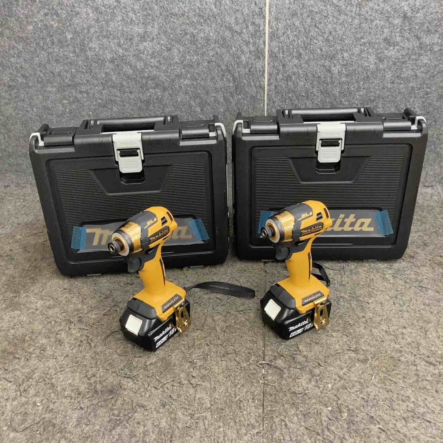 マキタ(makita) コードレスインパクトドライバー TD173DGXPY LTX20周年限定色 プレミアムイエロー 2台セット【鴻巣店】 60,500円