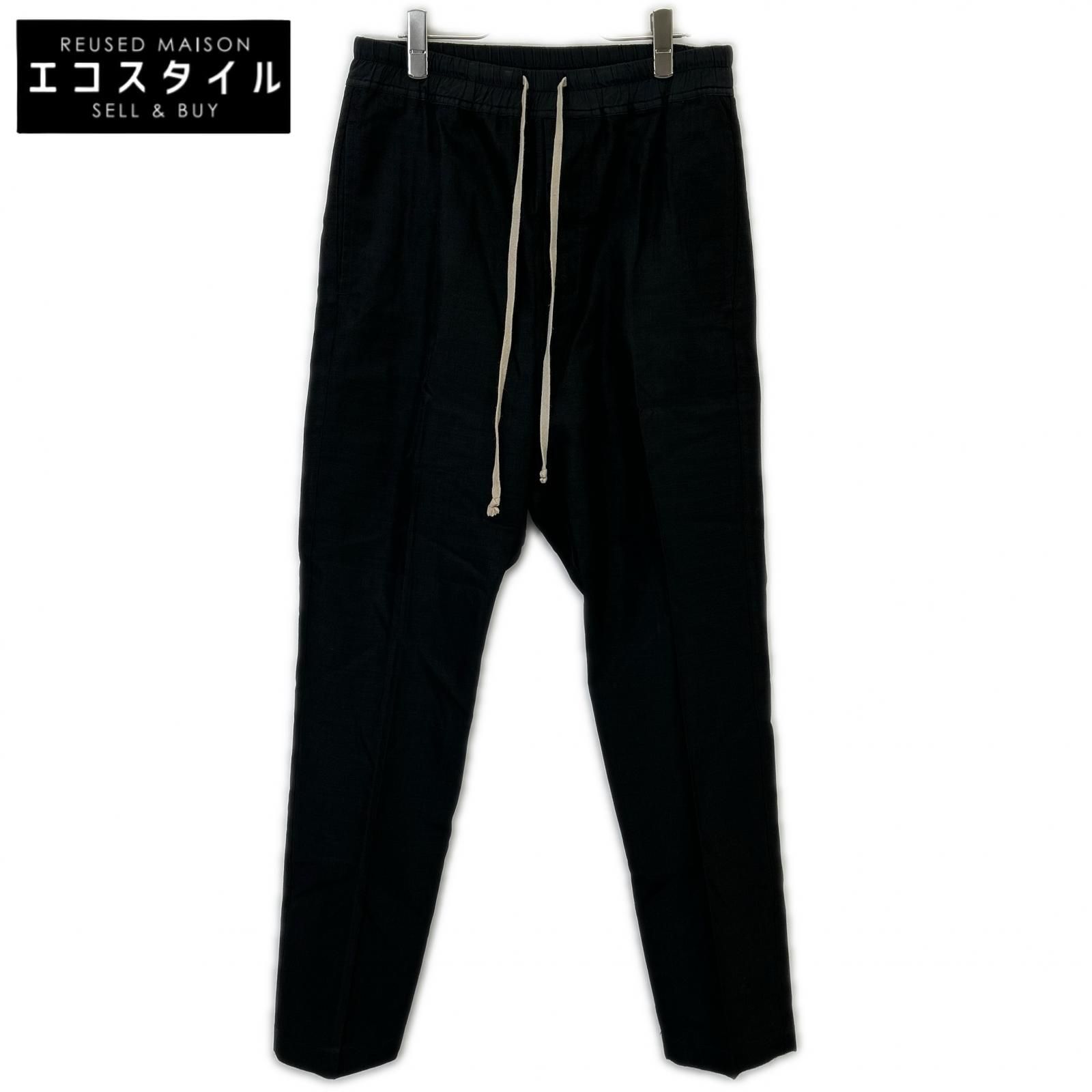 Rick Owens　リックオウエンス　RU18S5394-WG DRAWSTRING ASTAIRES LONG パンツ　46