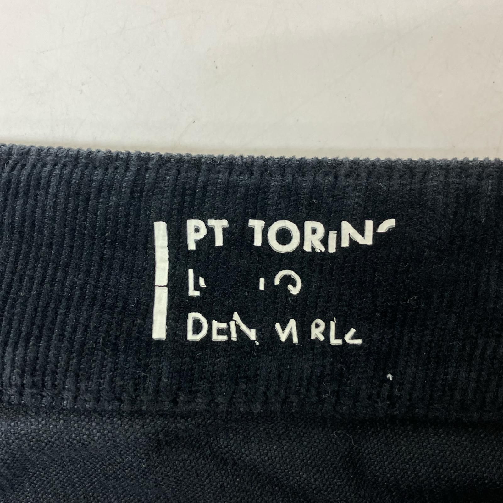 PT TORINO ピーティートリノ GRUNGE 黒 コーデュロイパンツ 33 PT TORINO ピーティートリノ GRUNGE 黒 コーデュロイパンツ 33