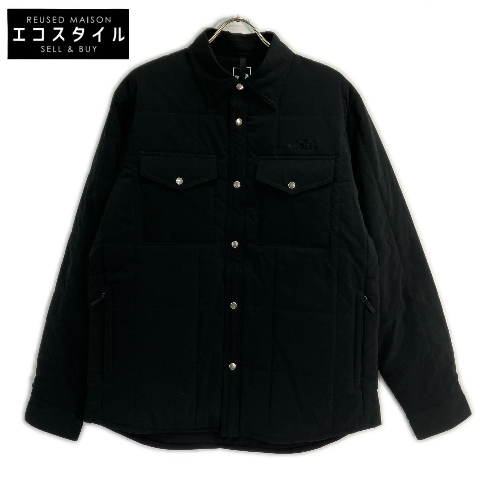 THE NORTH FACE ノースフェイス 23年 NY82331 ブラック Meadow Warm Shirt メドウウォームシャツ L